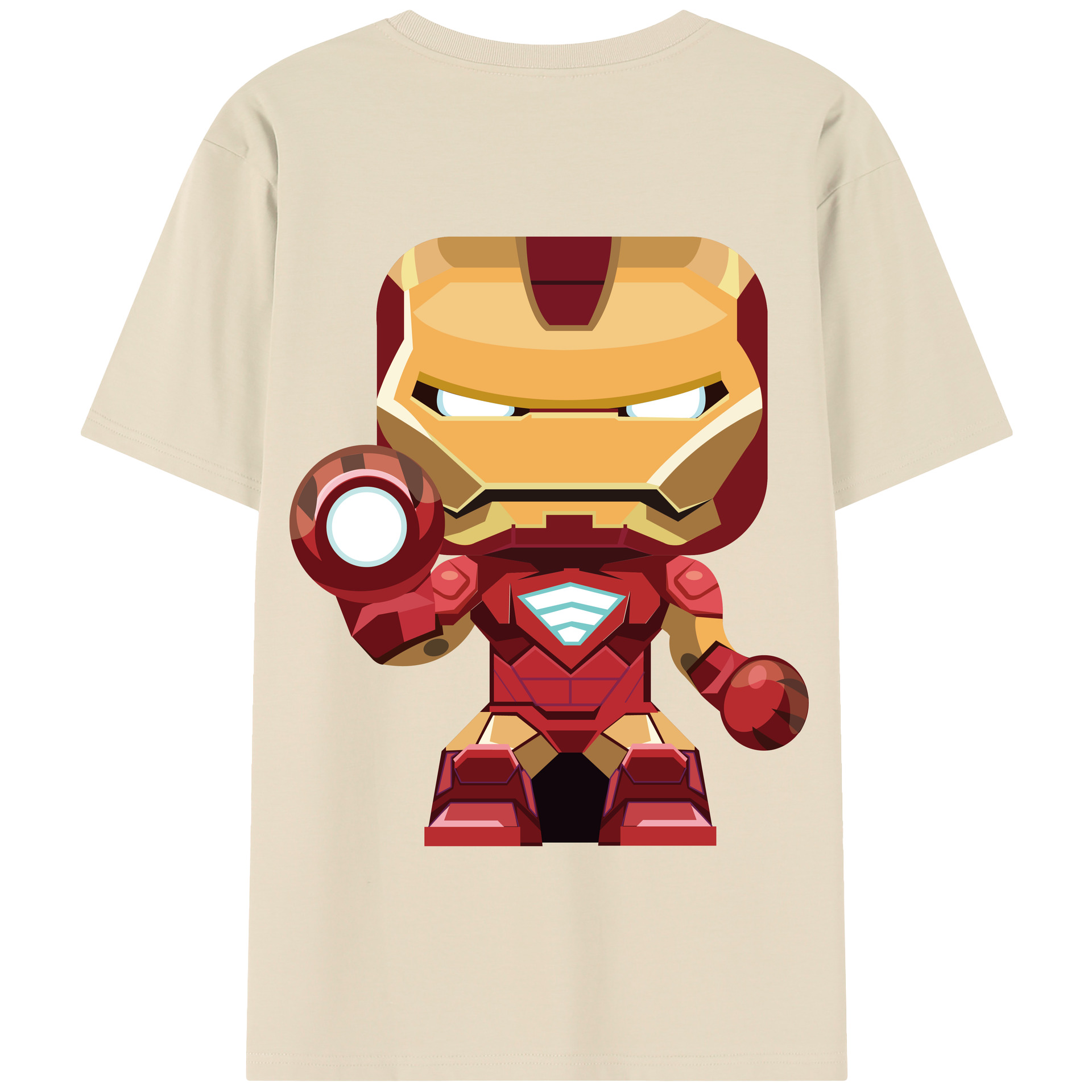 （画像用） アベンジャーズ The Avengers 綿100％半袖Tシャツ（背面プリント）