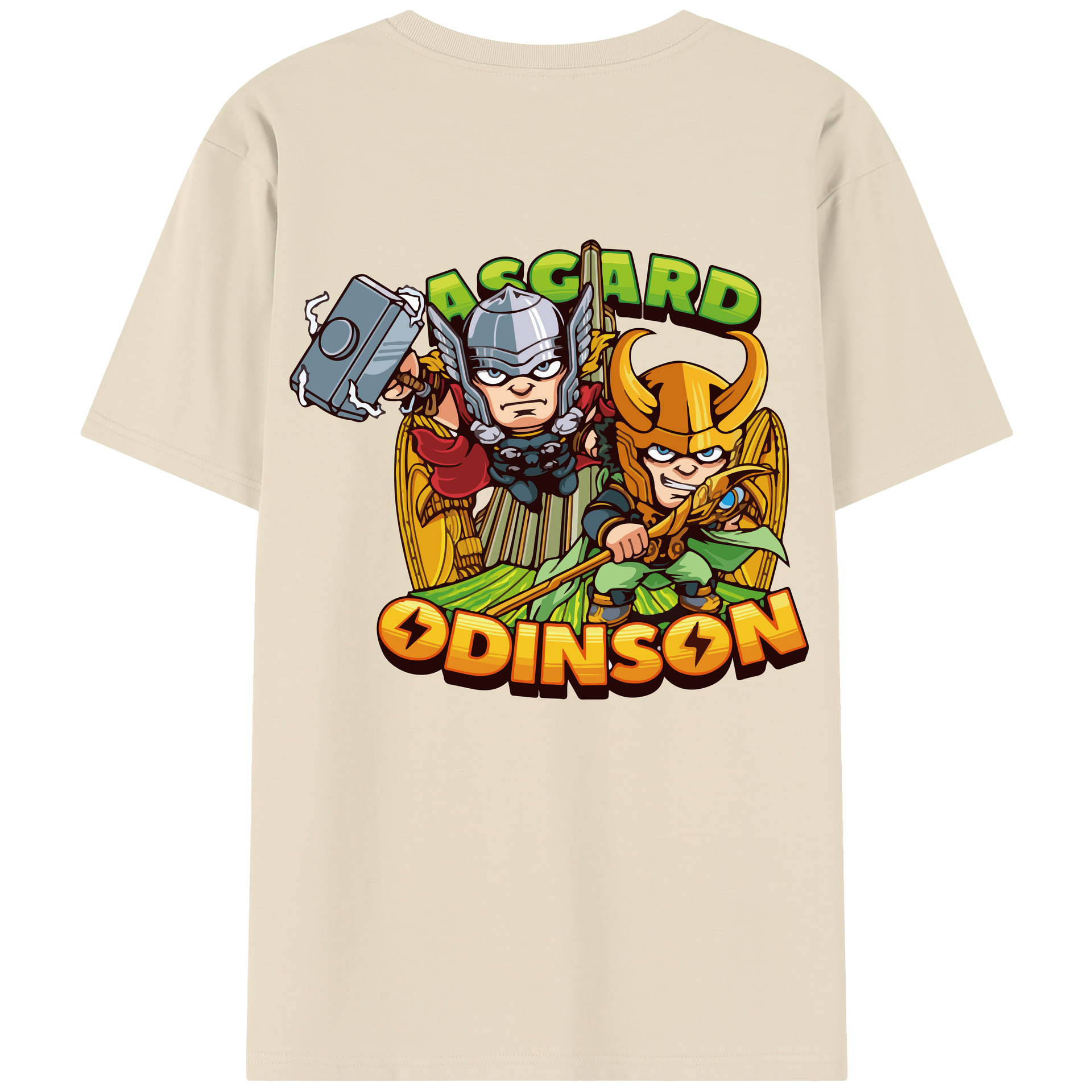 （画像用） アベンジャーズ The Avengers 綿100％半袖Tシャツ（背面プリント）
