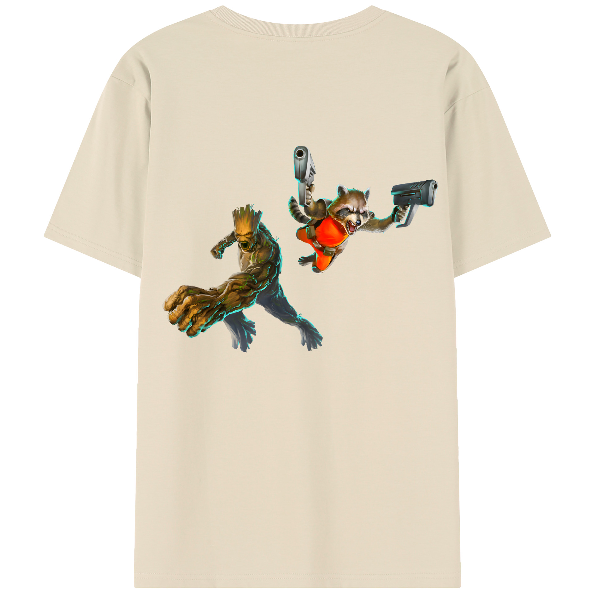 （画像用） アベンジャーズ The Avengers 綿100％半袖Tシャツ（背面プリント）
