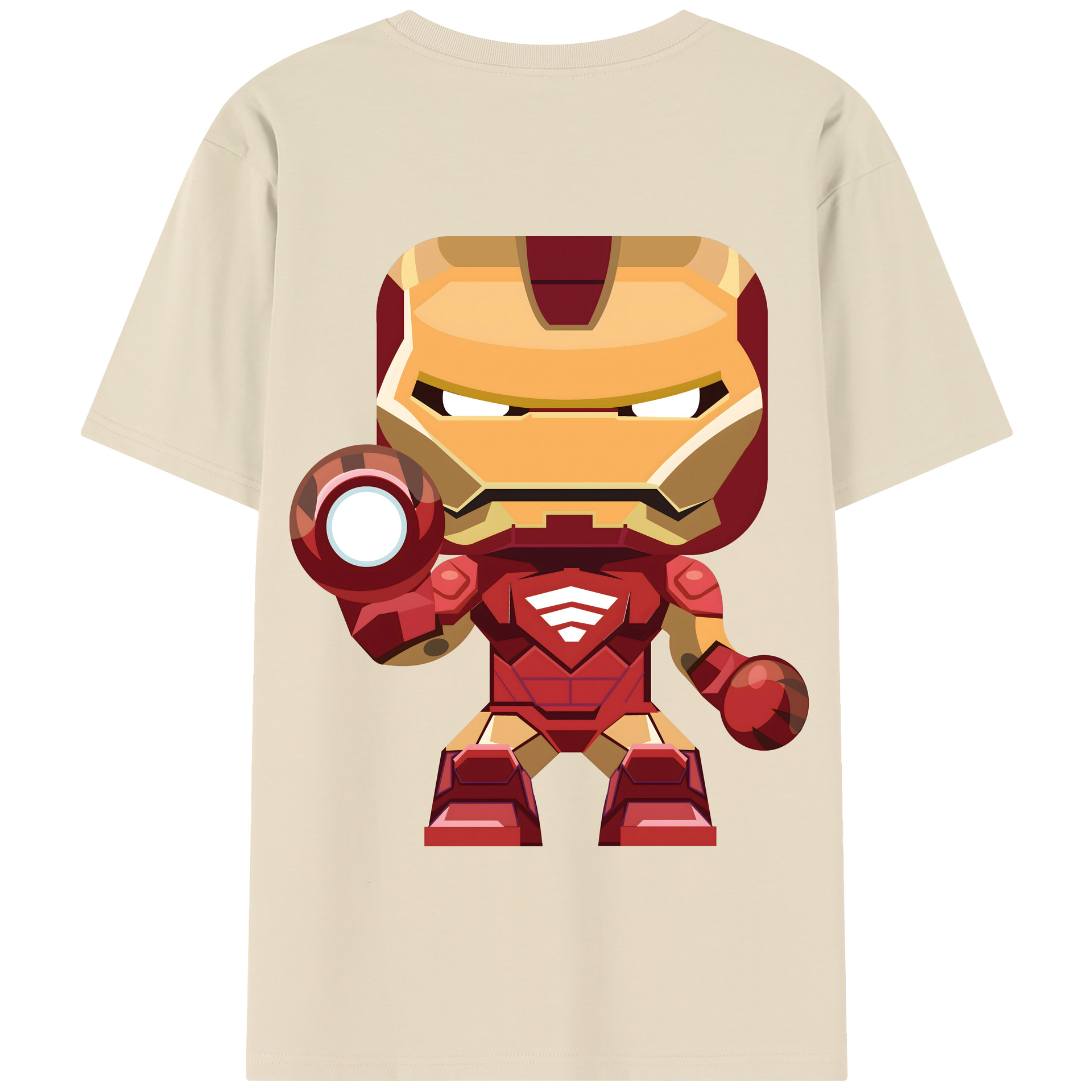 （画像用） アベンジャーズ The Avengers 綿100％半袖Tシャツ（背面プリント）