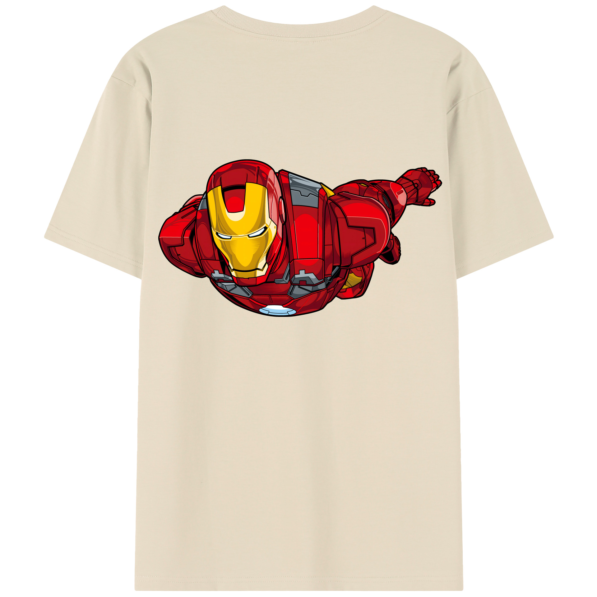 （画像用） アベンジャーズ The Avengers 綿100％半袖Tシャツ（背面プリント）