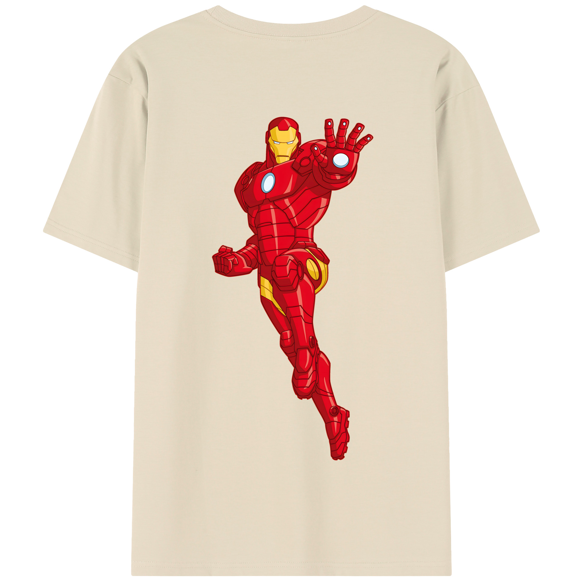 （画像用） アベンジャーズ The Avengers 綿100％半袖Tシャツ（背面プリント）