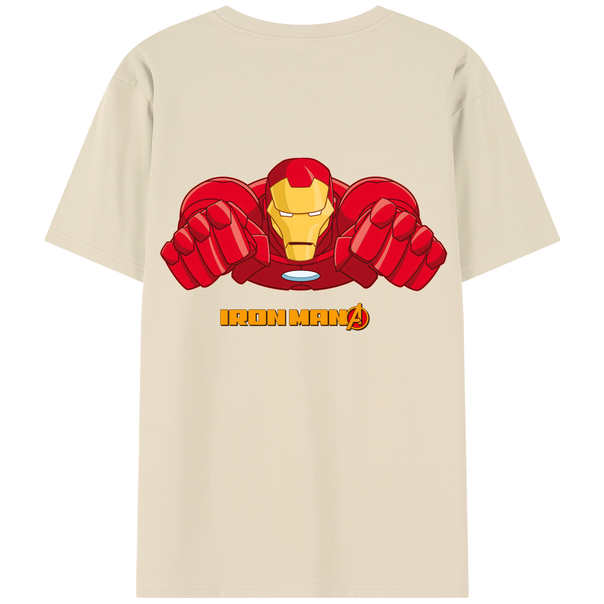 （画像用） アベンジャーズ The Avengers 綿100％半袖Tシャツ（背面プリント）