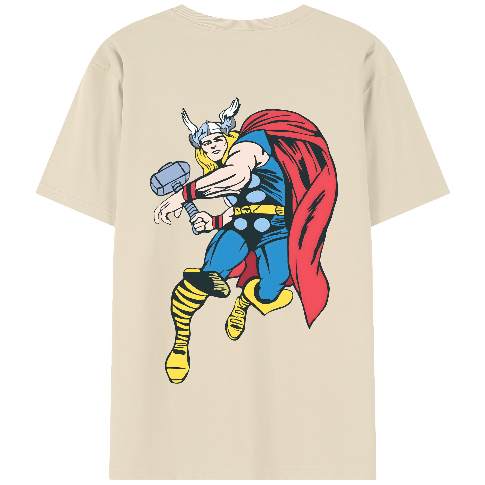 （画像用） アベンジャーズ The Avengers 綿100％半袖Tシャツ（背面プリント）