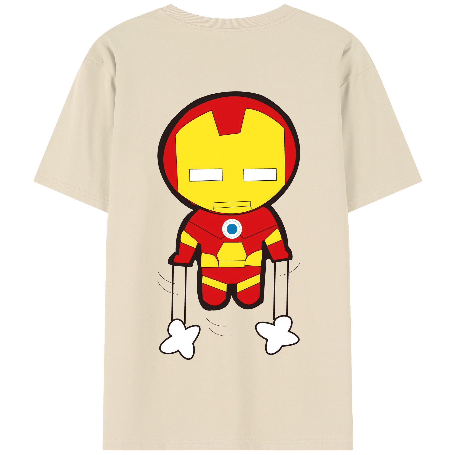 （画像用） アベンジャーズ The Avengers 綿100％半袖Tシャツ（背面プリント）