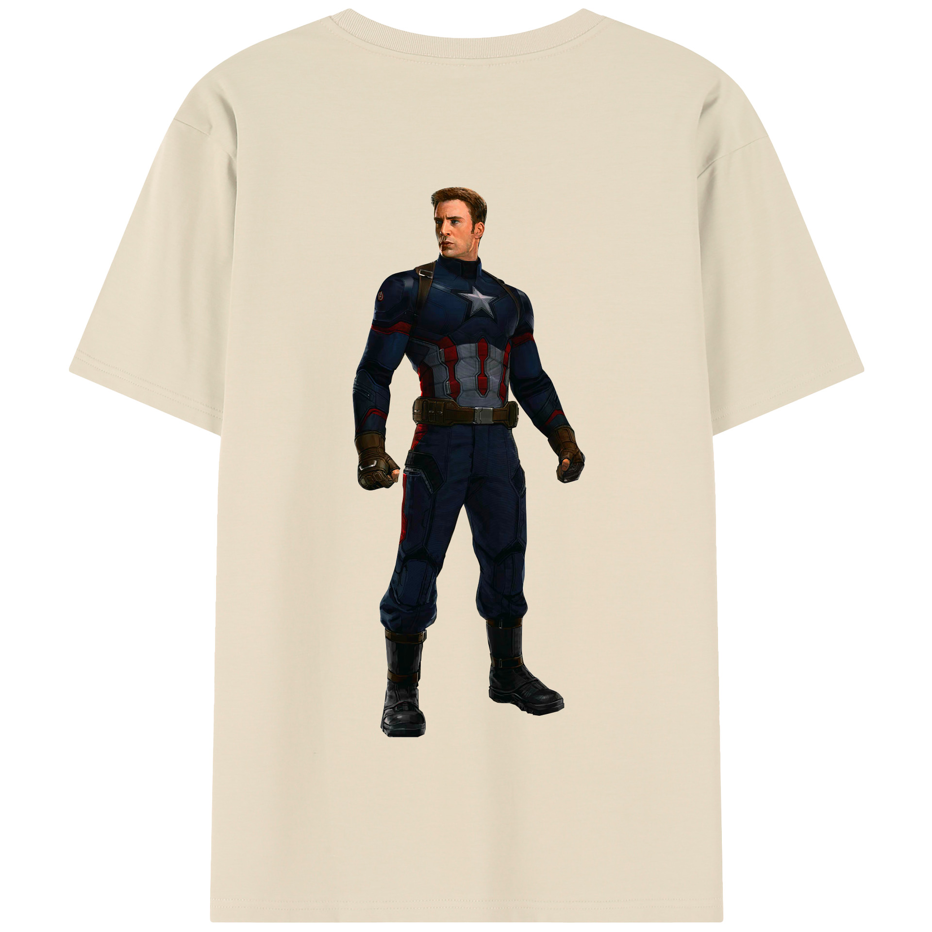 （画像用） アベンジャーズ The Avengers 綿100％半袖Tシャツ（背面プリント）