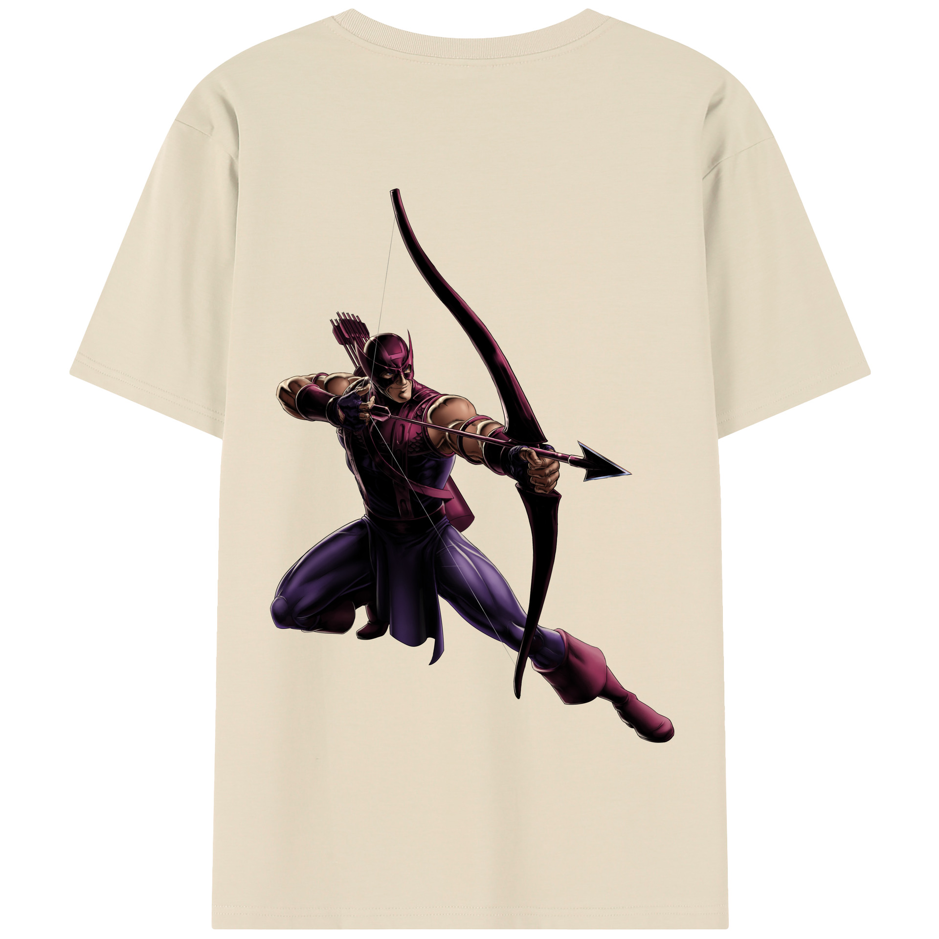 （画像用） アベンジャーズ The Avengers 綿100％半袖Tシャツ（背面プリント）