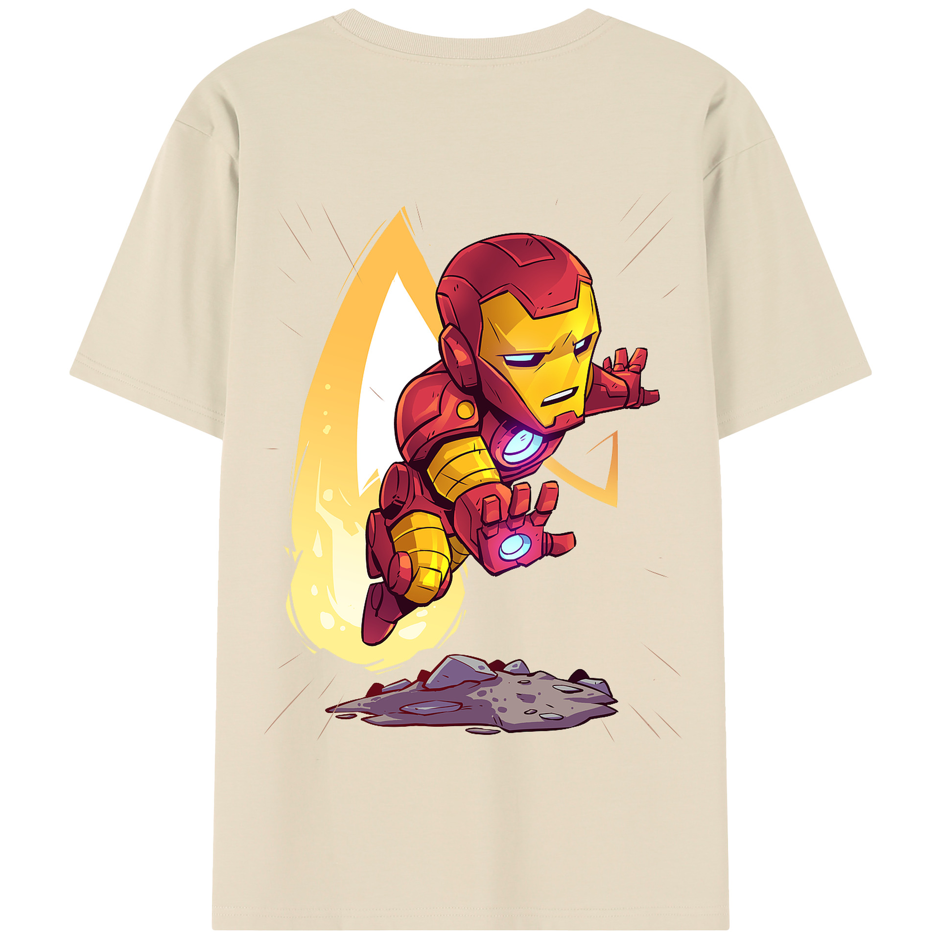 （画像用） アベンジャーズ The Avengers 綿100％半袖Tシャツ（背面プリント）