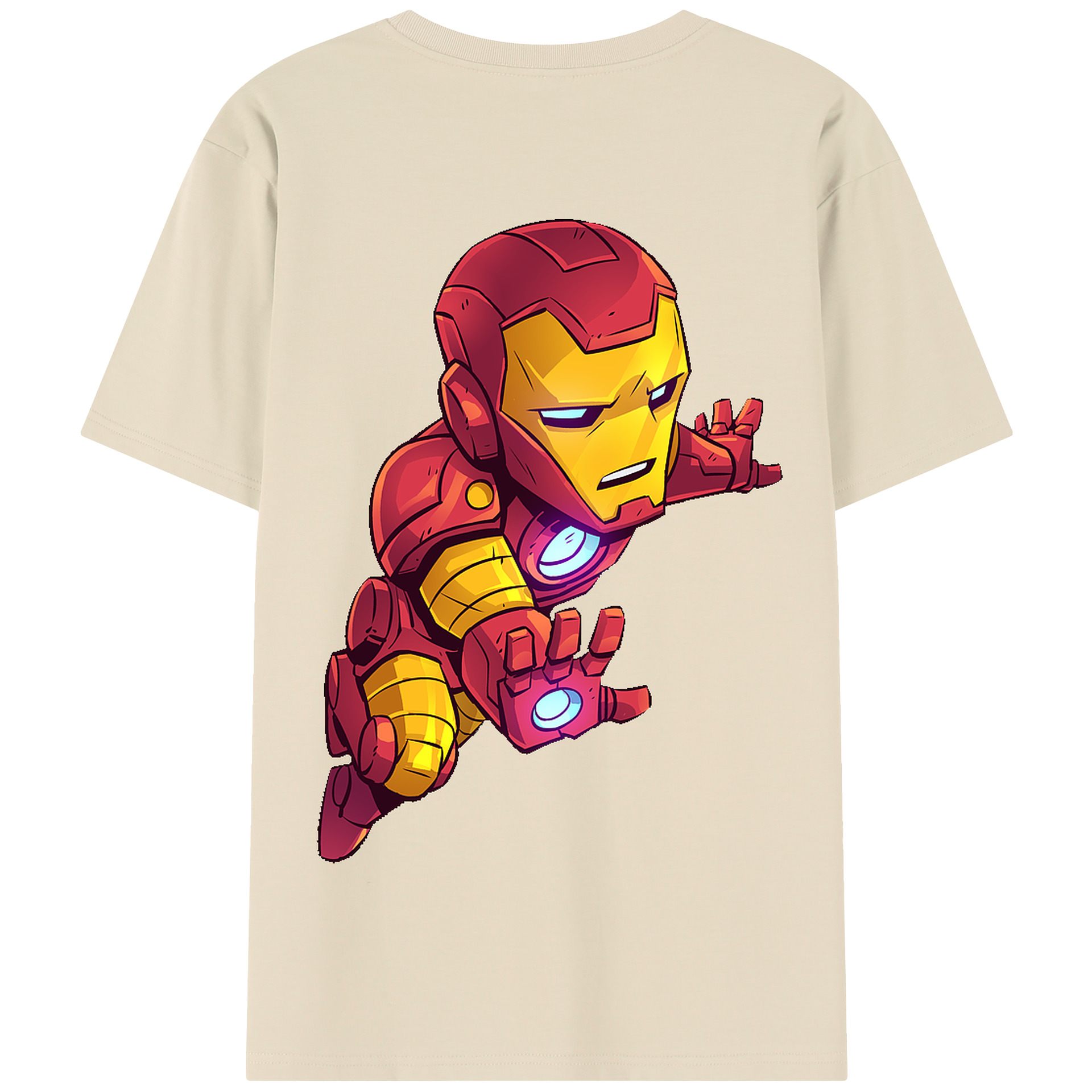 （画像用） アベンジャーズ The Avengers 綿100％半袖Tシャツ（背面プリント）