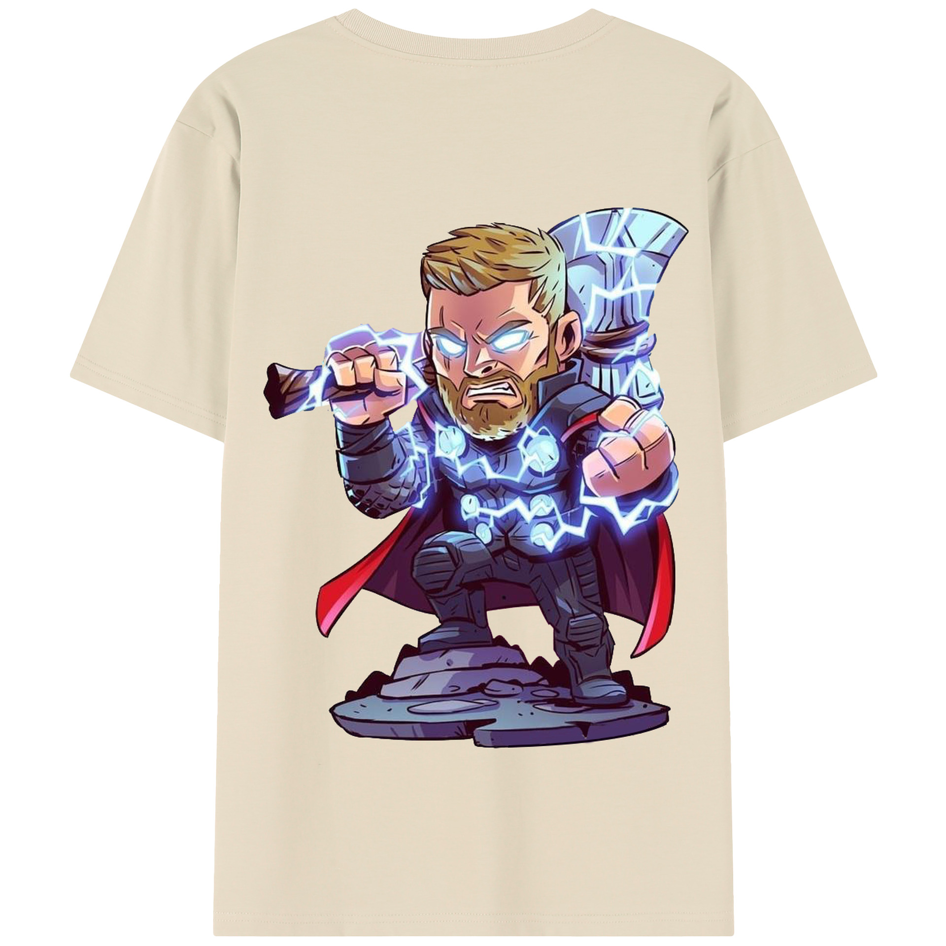 （画像用） アベンジャーズ The Avengers 綿100％半袖Tシャツ（背面プリント）