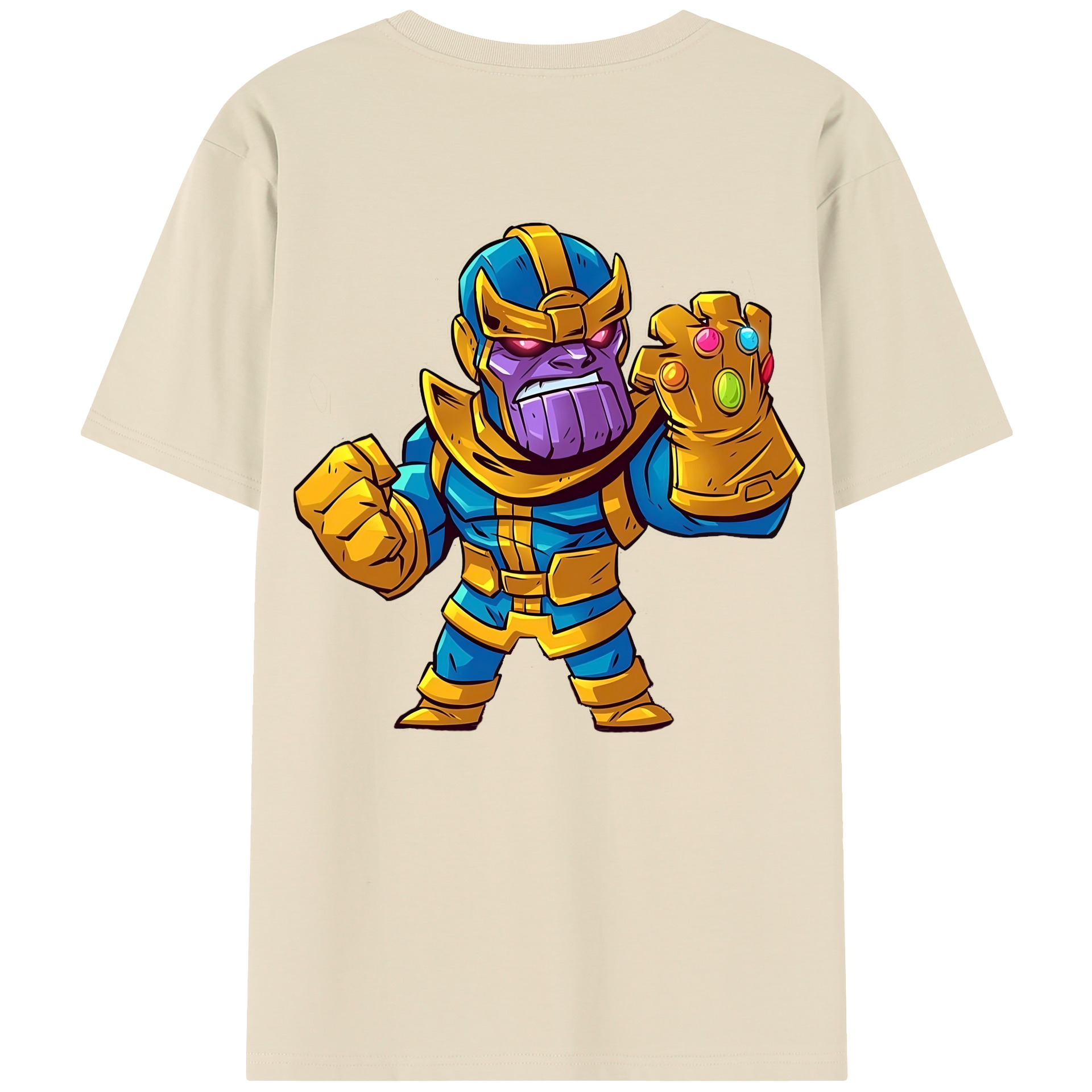 （画像用） アベンジャーズ The Avengers 綿100％半袖Tシャツ（背面プリント）