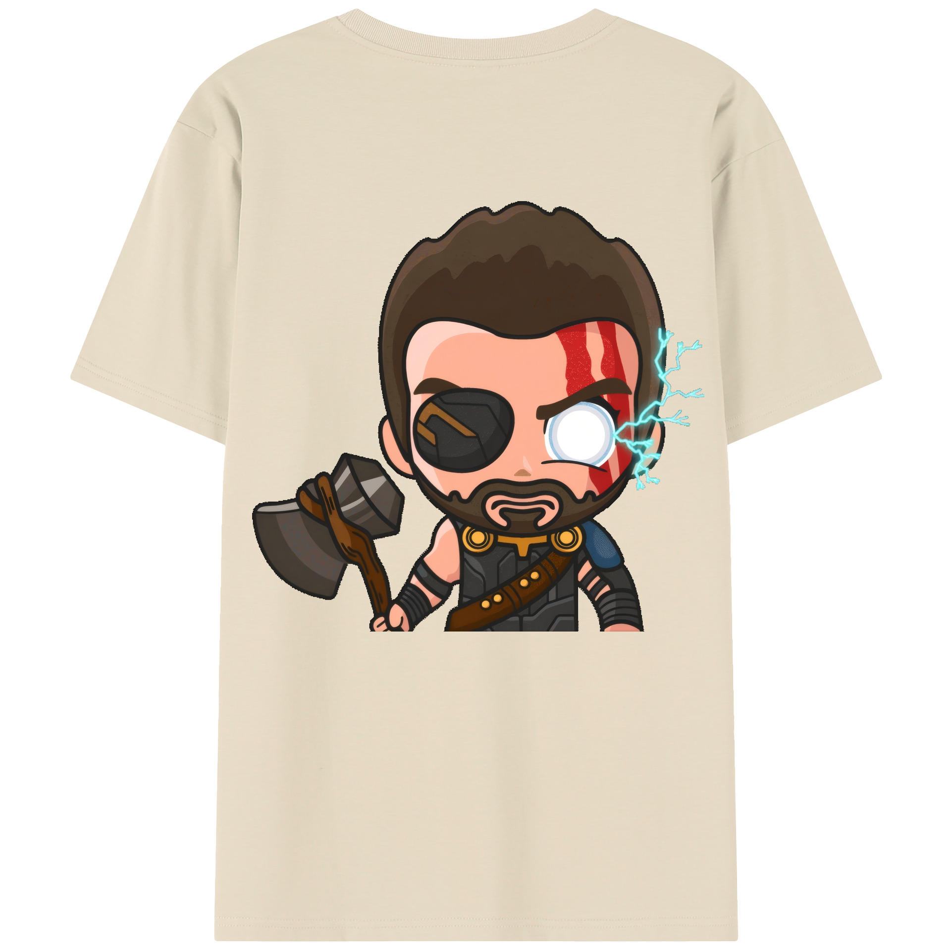 （画像用） アベンジャーズ The Avengers 綿100％半袖Tシャツ（背面プリント）