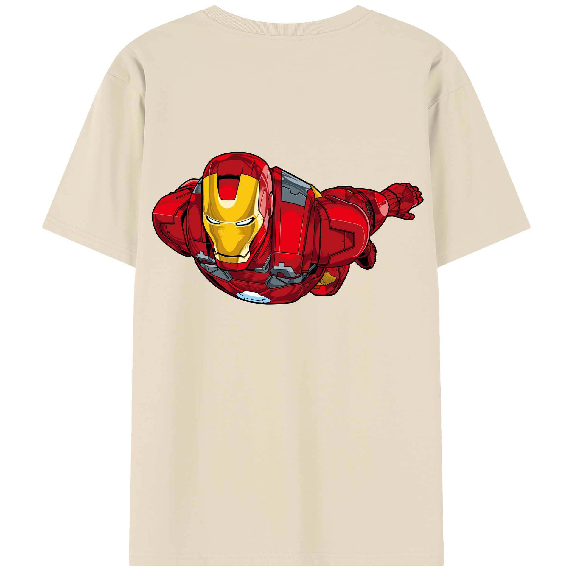 （画像用） アベンジャーズ The Avengers 綿100％半袖Tシャツ（背面プリント）