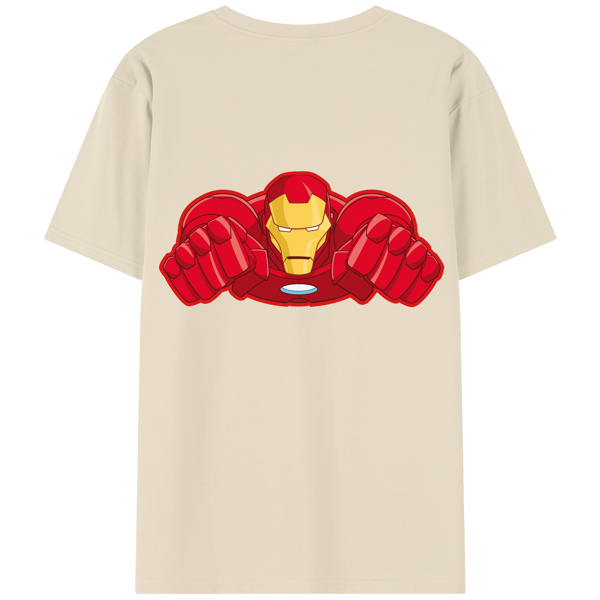 （画像用） アベンジャーズ The Avengers 綿100％半袖Tシャツ（背面プリント）