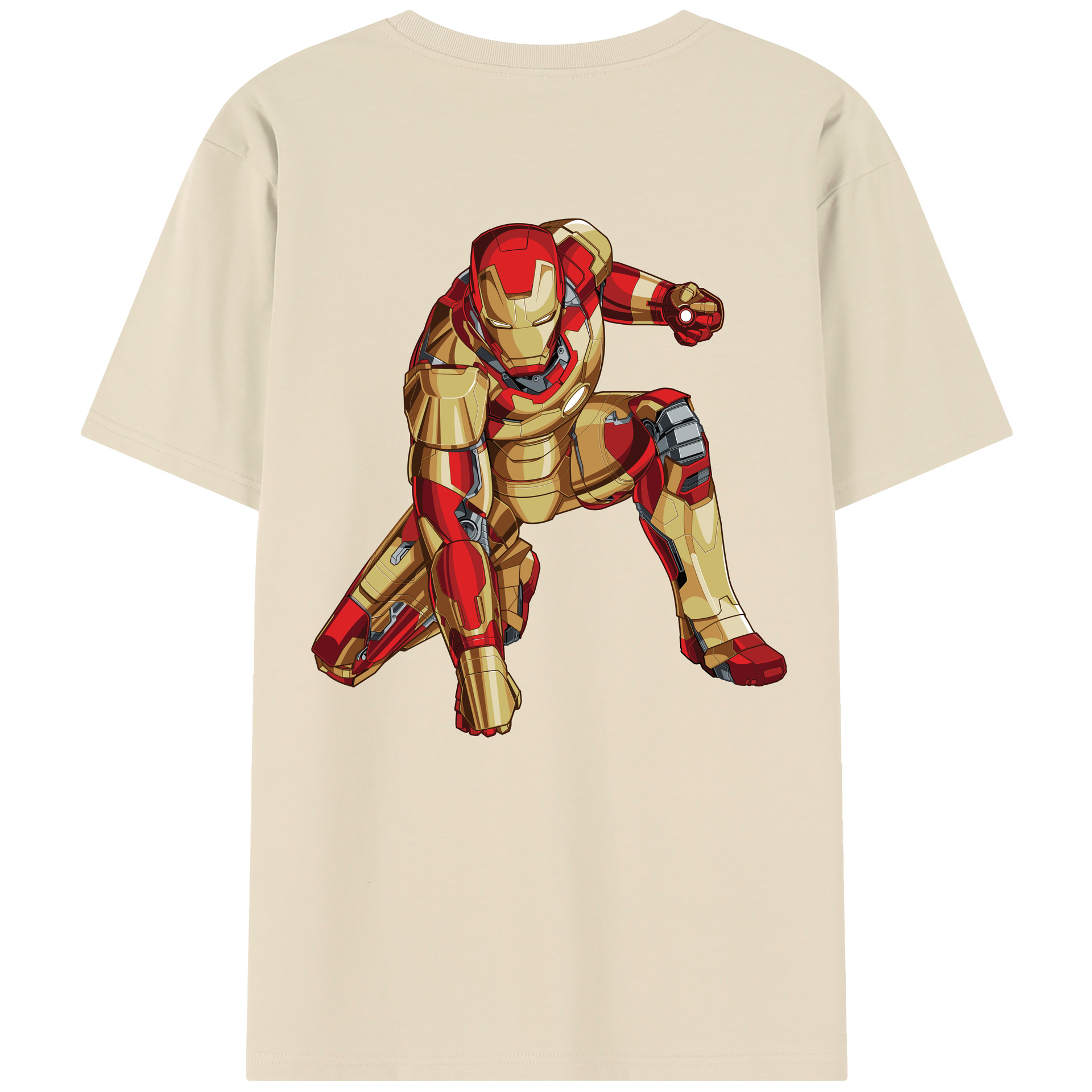 （画像用） アベンジャーズ The Avengers 綿100％半袖Tシャツ（背面プリント）