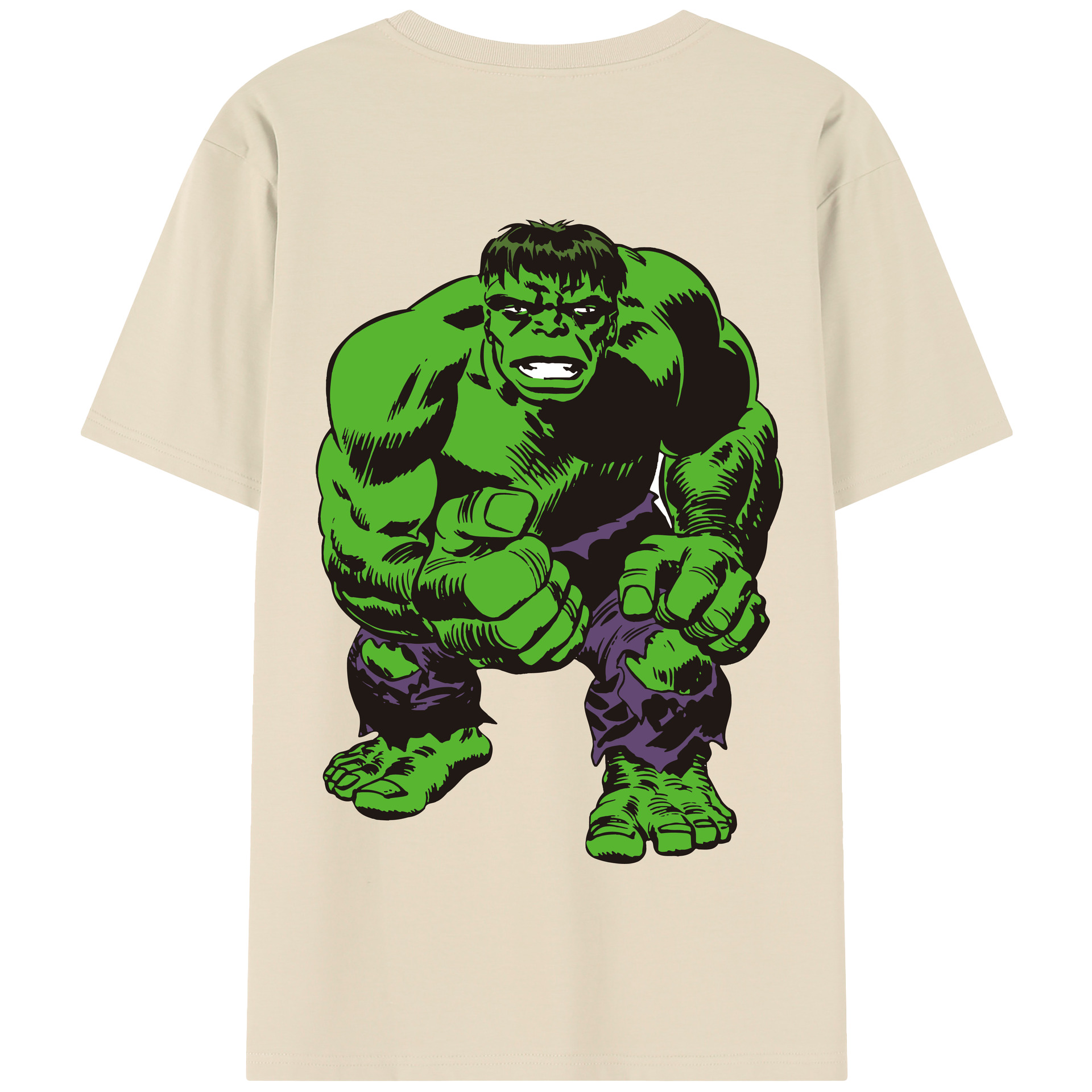 （画像用） アベンジャーズ The Avengers 綿100％半袖Tシャツ（背面プリント）