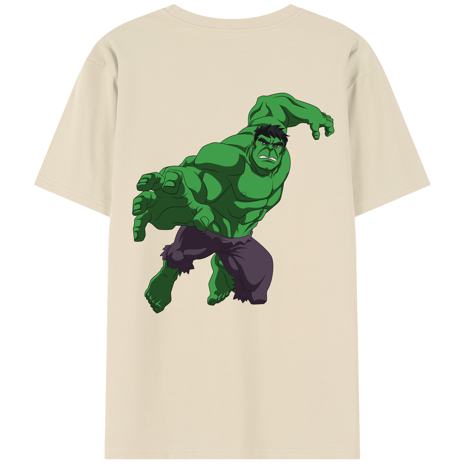 （画像用） アベンジャーズ The Avengers 綿100％半袖Tシャツ（背面プリント）