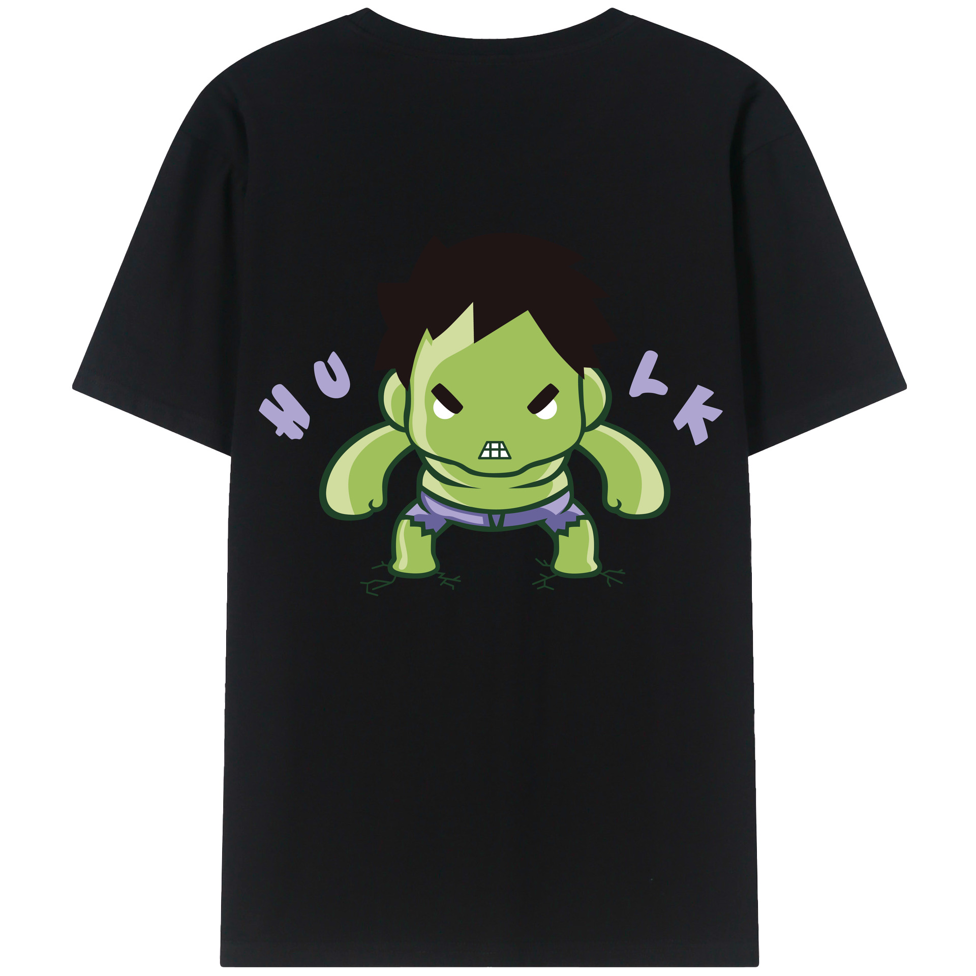 （画像用） アベンジャーズ The Avengers 綿100％半袖Tシャツ（背面プリント）