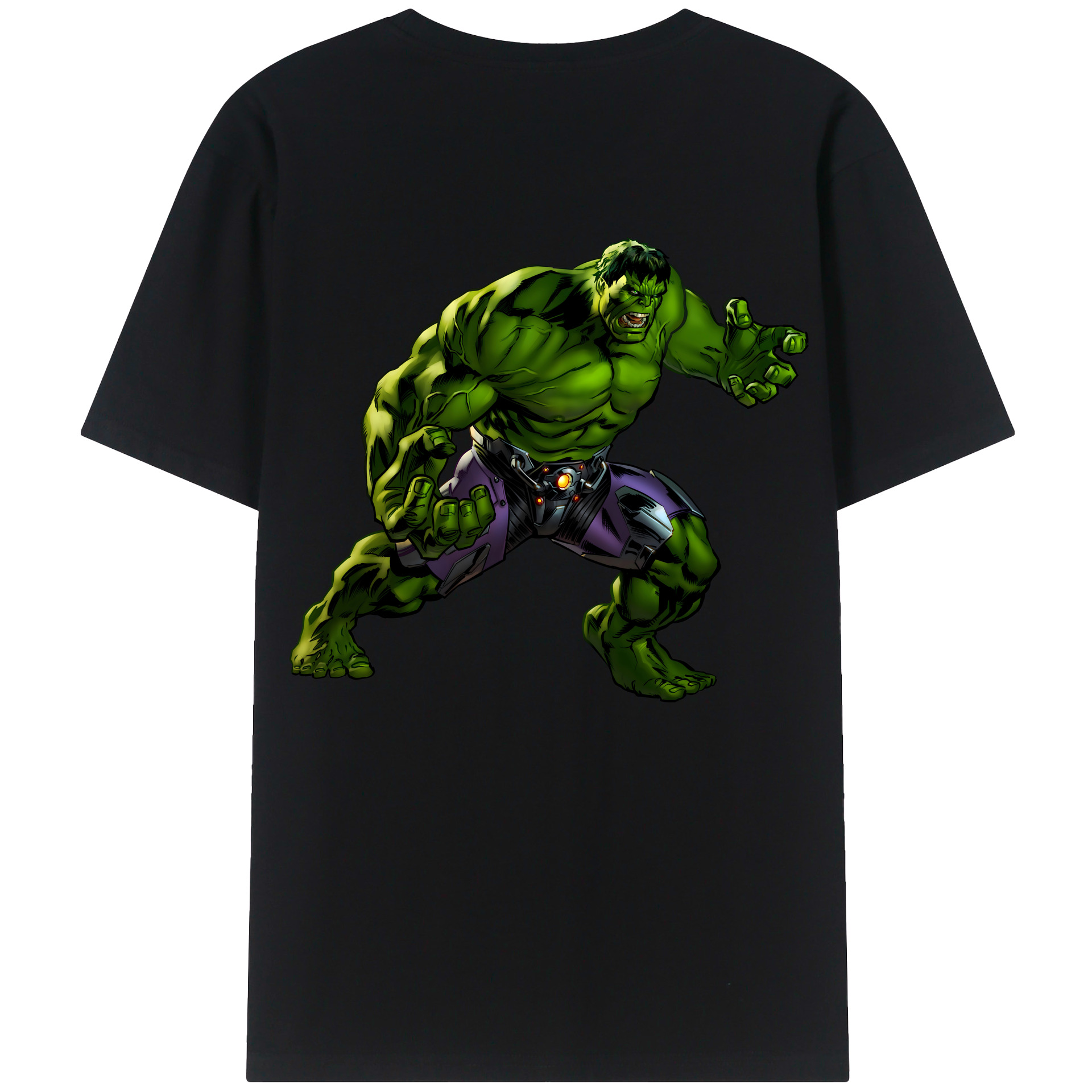 （画像用） アベンジャーズ The Avengers 綿100％半袖Tシャツ（背面プリント）