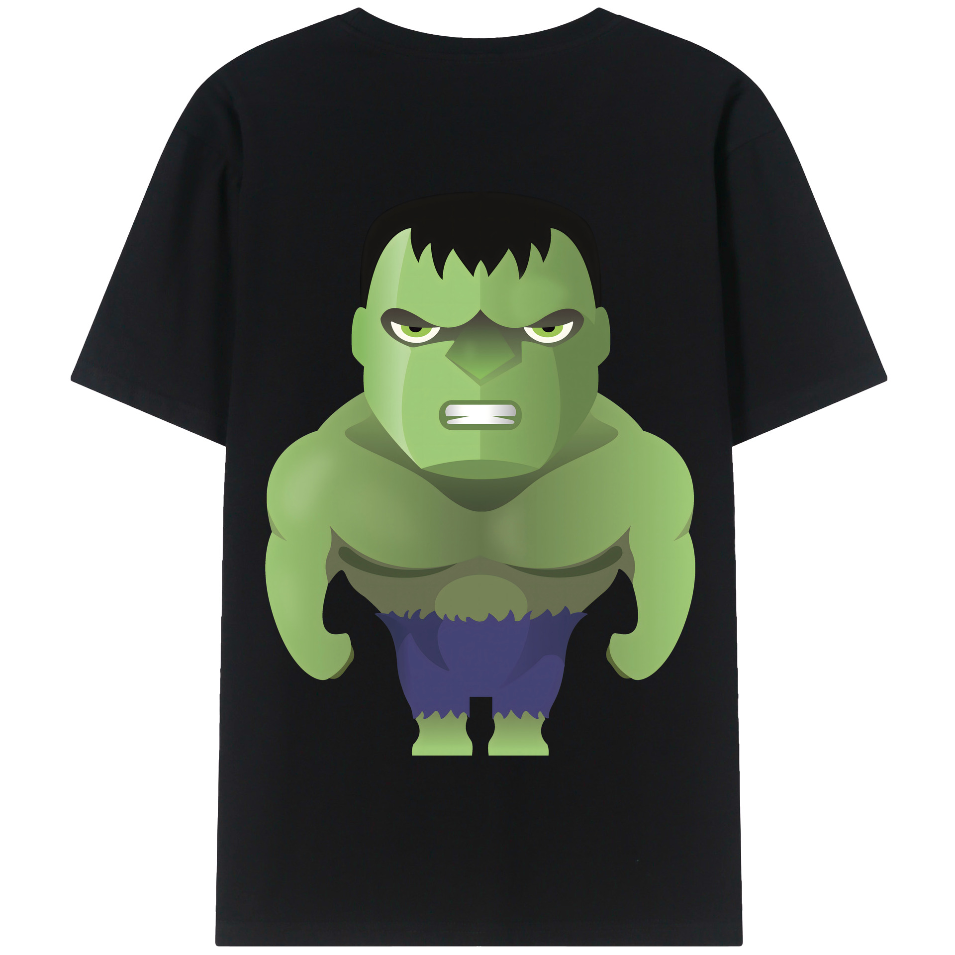 （画像用） アベンジャーズ The Avengers 綿100％半袖Tシャツ（背面プリント）