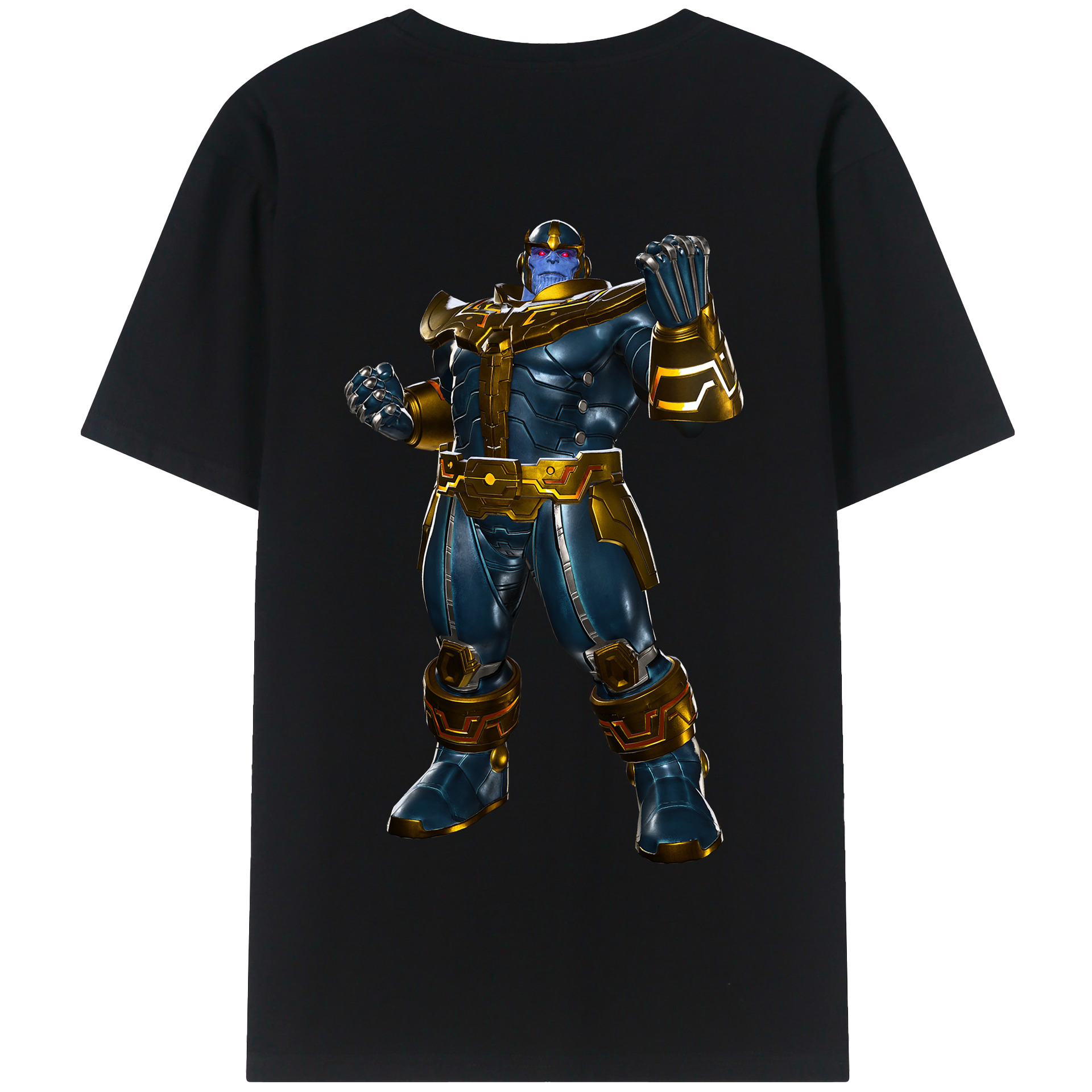 （画像用） アベンジャーズ The Avengers 綿100％半袖Tシャツ（背面プリント）