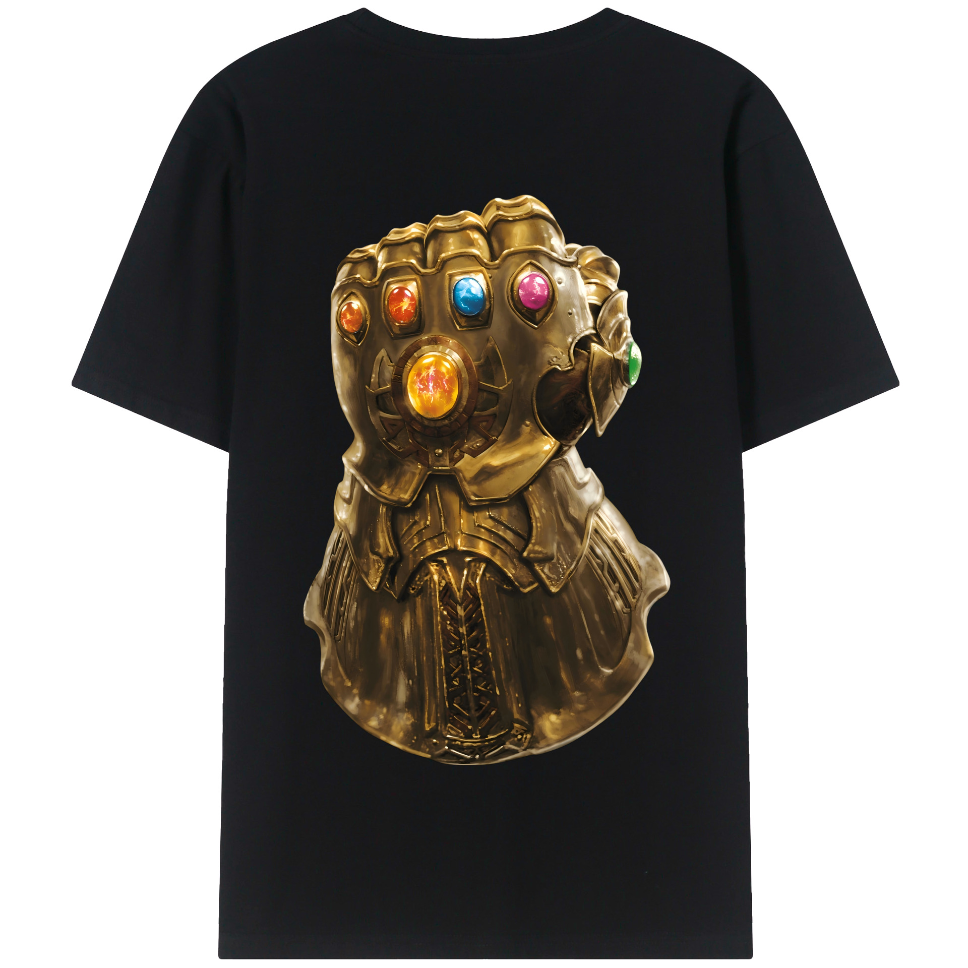 （画像用） アベンジャーズ The Avengers 綿100％半袖Tシャツ（背面プリント）