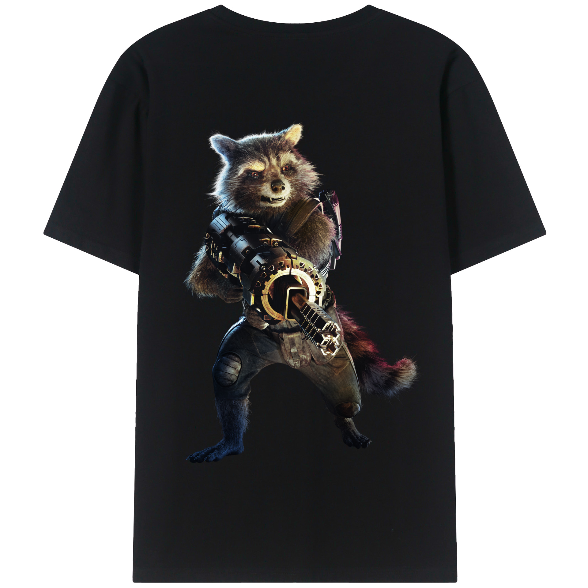 （画像用） アベンジャーズ The Avengers 綿100％半袖Tシャツ（背面プリント）