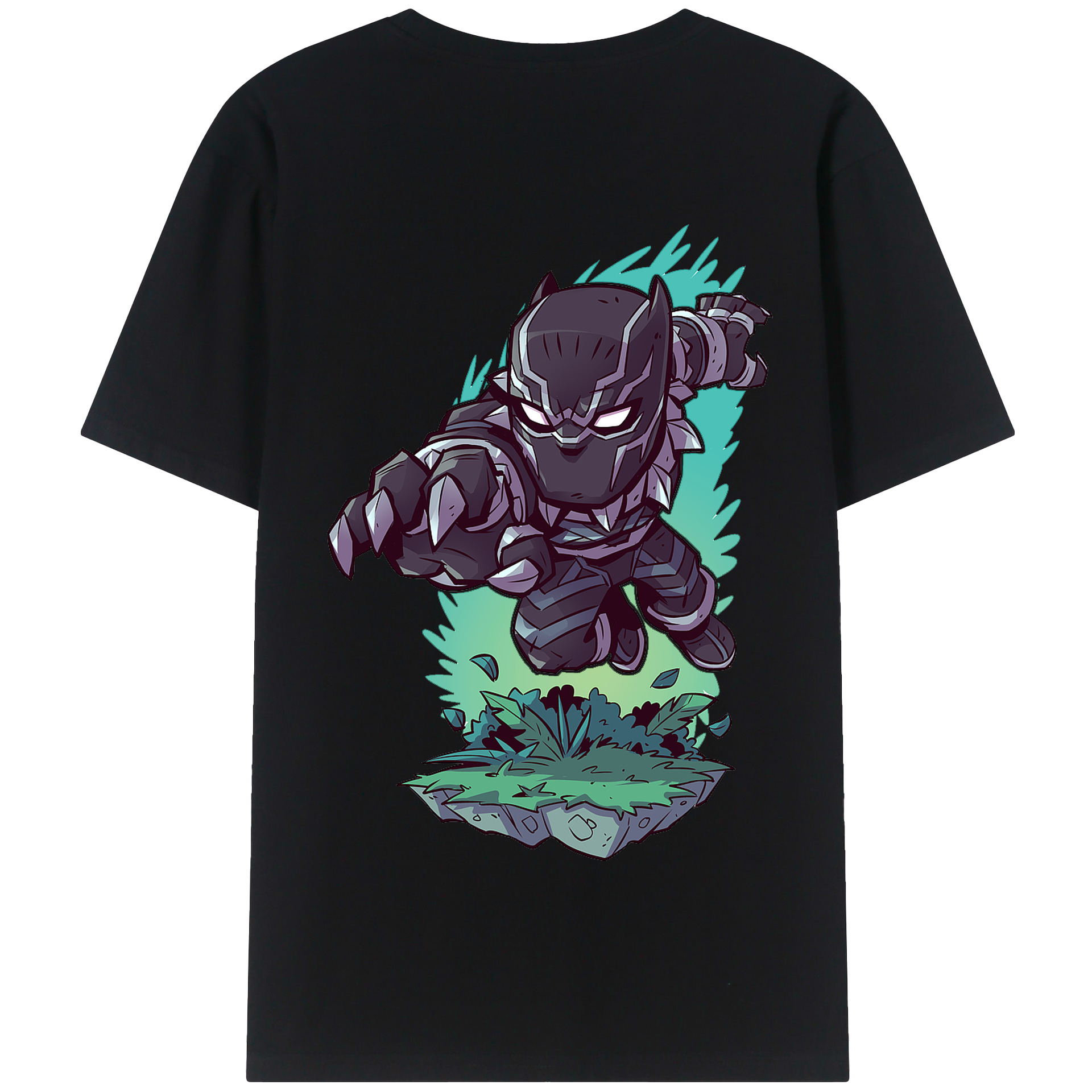 （画像用） アベンジャーズ The Avengers 綿100％半袖Tシャツ（背面プリント）