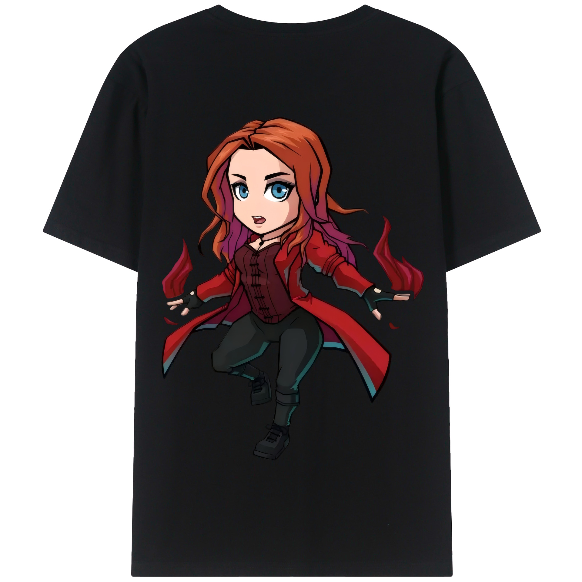 （画像用） アベンジャーズ The Avengers 綿100％半袖Tシャツ（背面プリント）