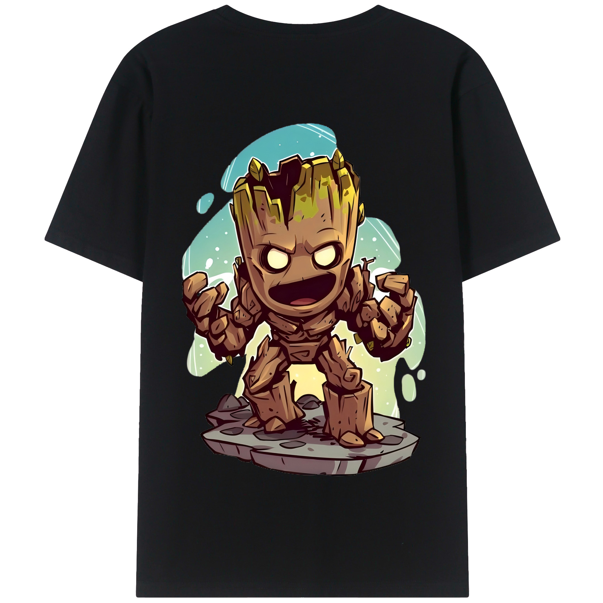 （画像用） アベンジャーズ The Avengers 綿100％半袖Tシャツ（背面プリント）