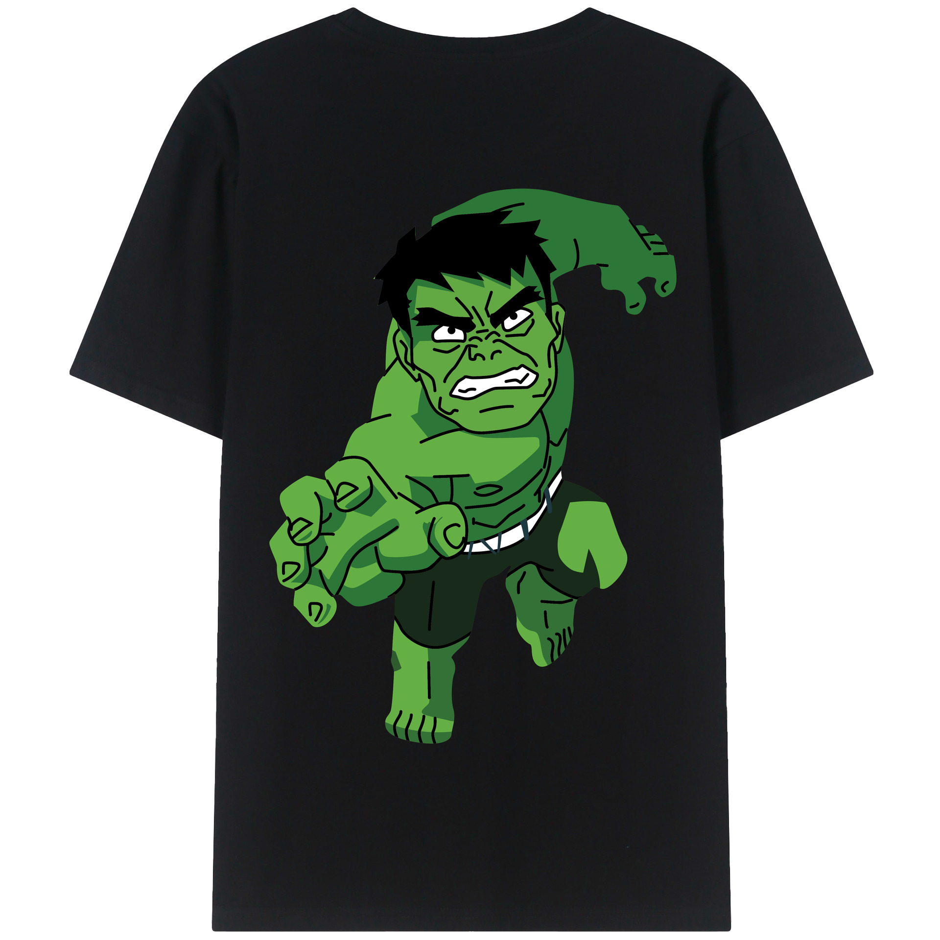 （画像用） アベンジャーズ The Avengers 綿100％半袖Tシャツ（背面プリント）