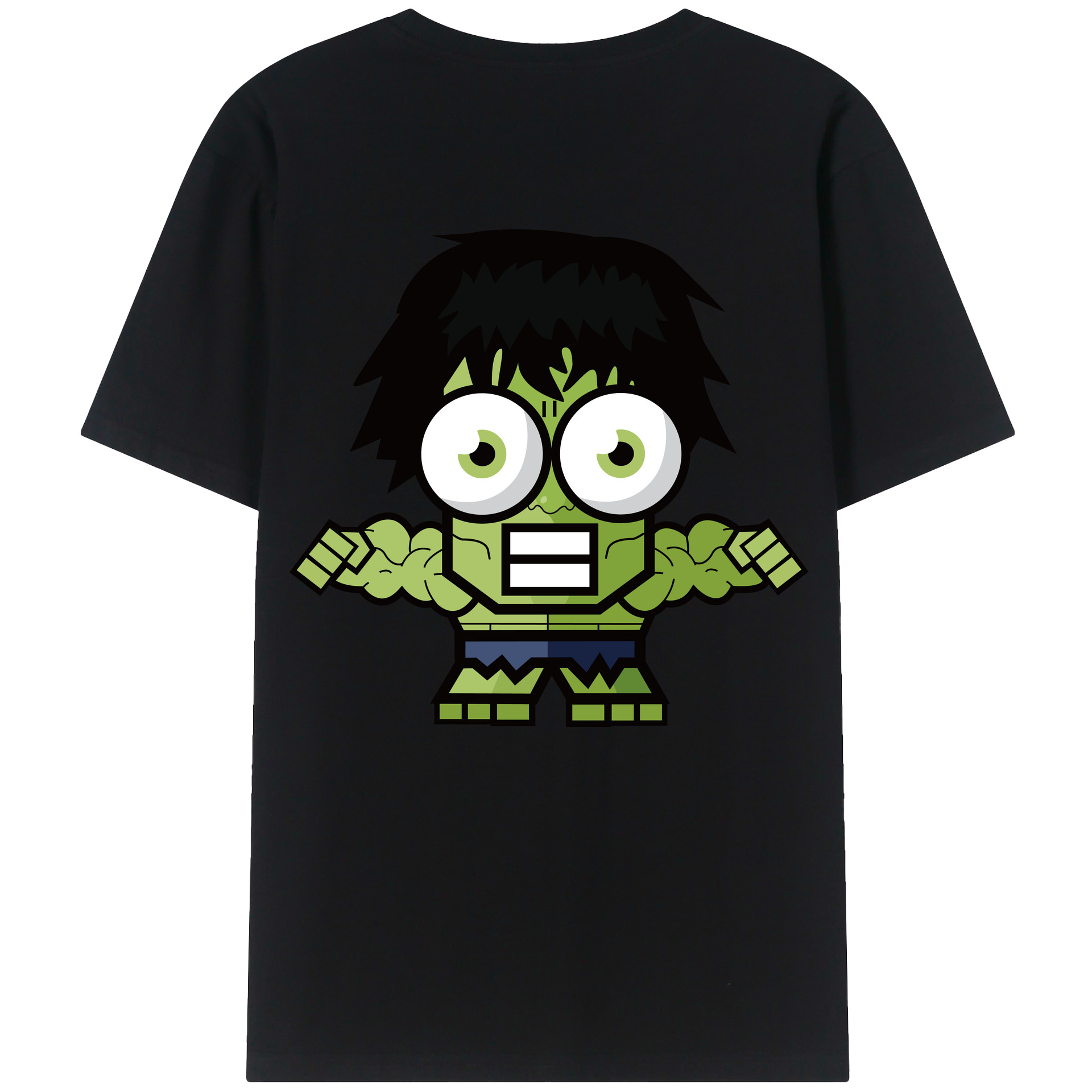 （画像用） アベンジャーズ The Avengers 綿100％半袖Tシャツ（背面プリント）