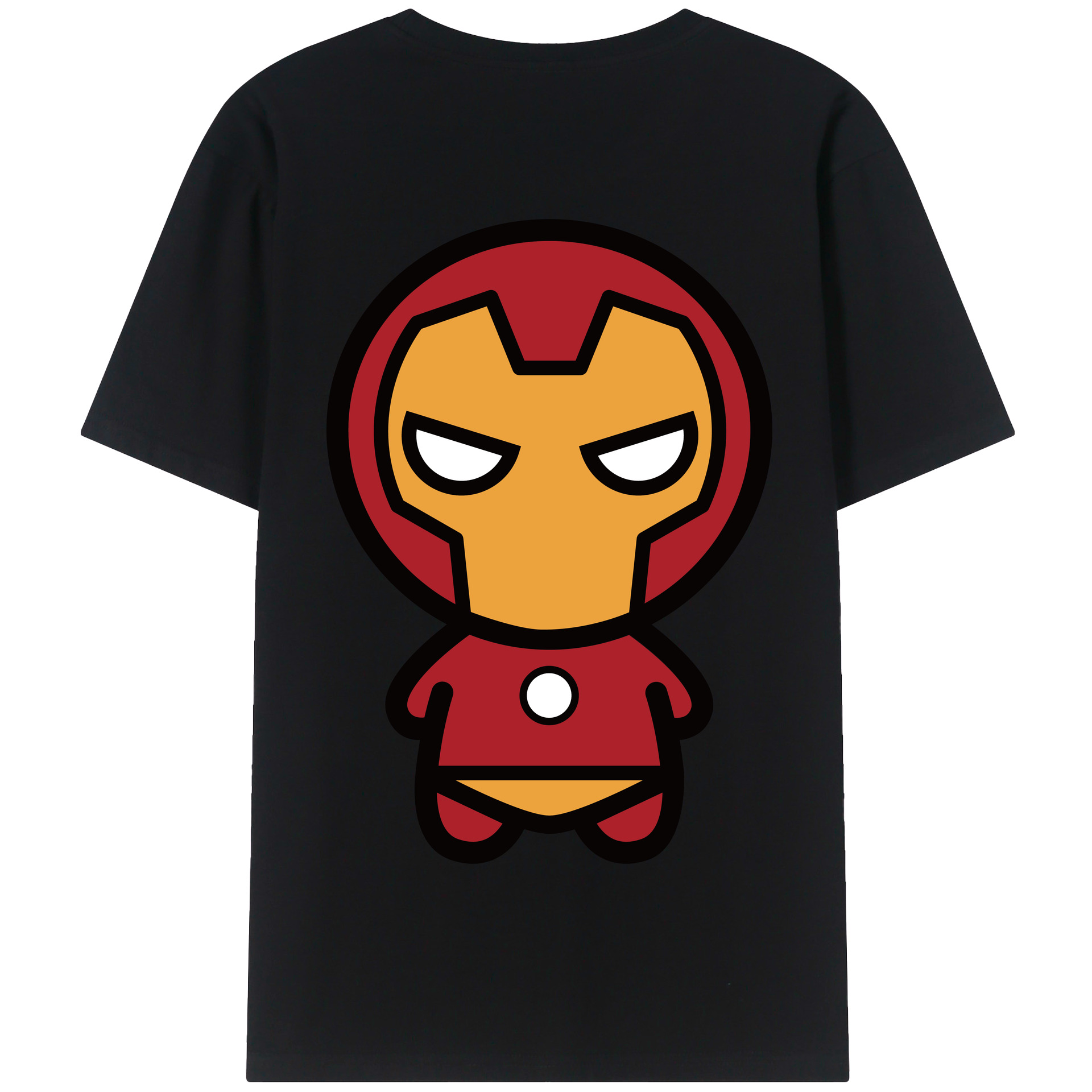 （画像用） アベンジャーズ The Avengers 綿100％半袖Tシャツ（背面プリント）