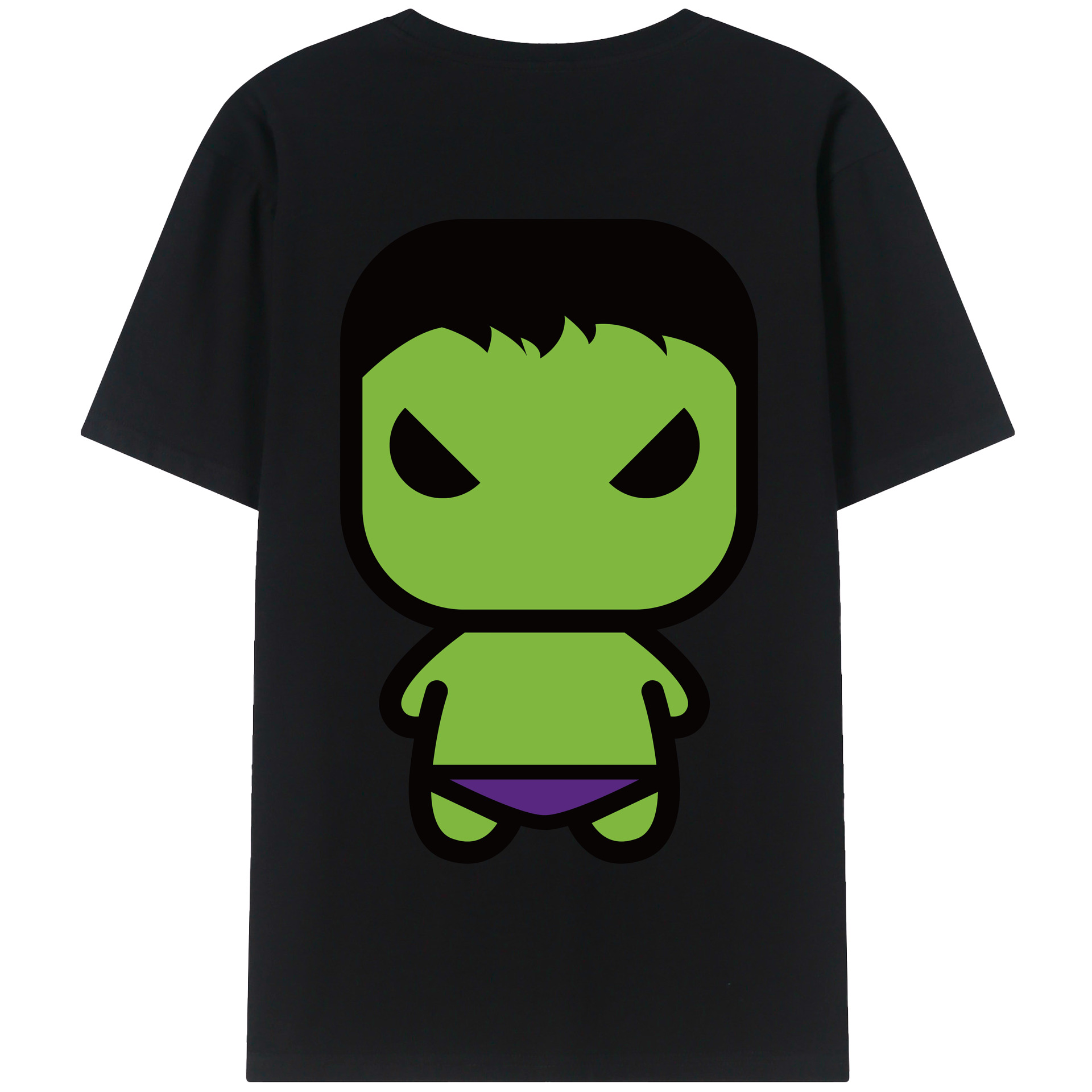 （画像用） アベンジャーズ The Avengers 綿100％半袖Tシャツ（背面プリント）
