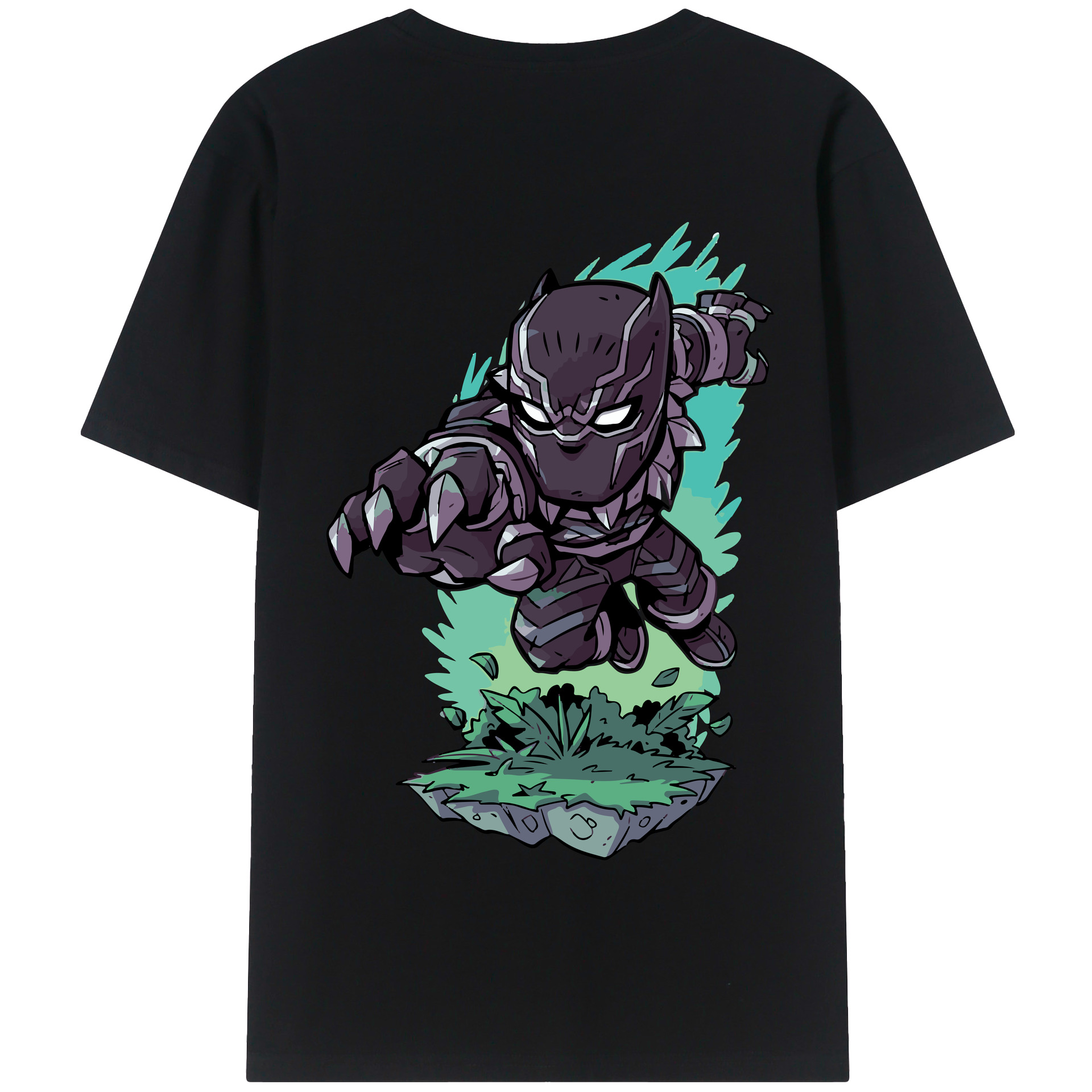 （画像用） アベンジャーズ The Avengers 綿100％半袖Tシャツ（背面プリント）