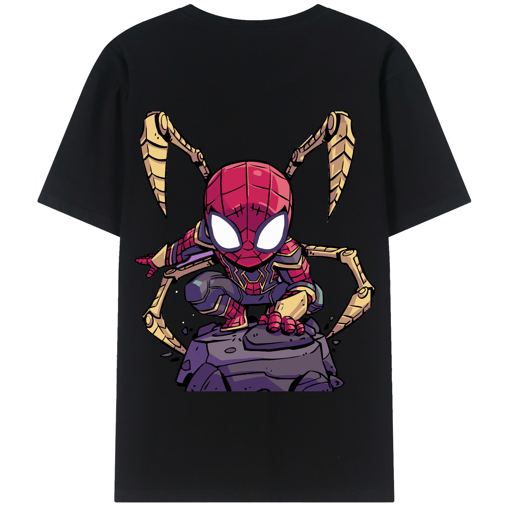 （画像用） アベンジャーズ The Avengers 綿100％半袖Tシャツ（背面プリント）