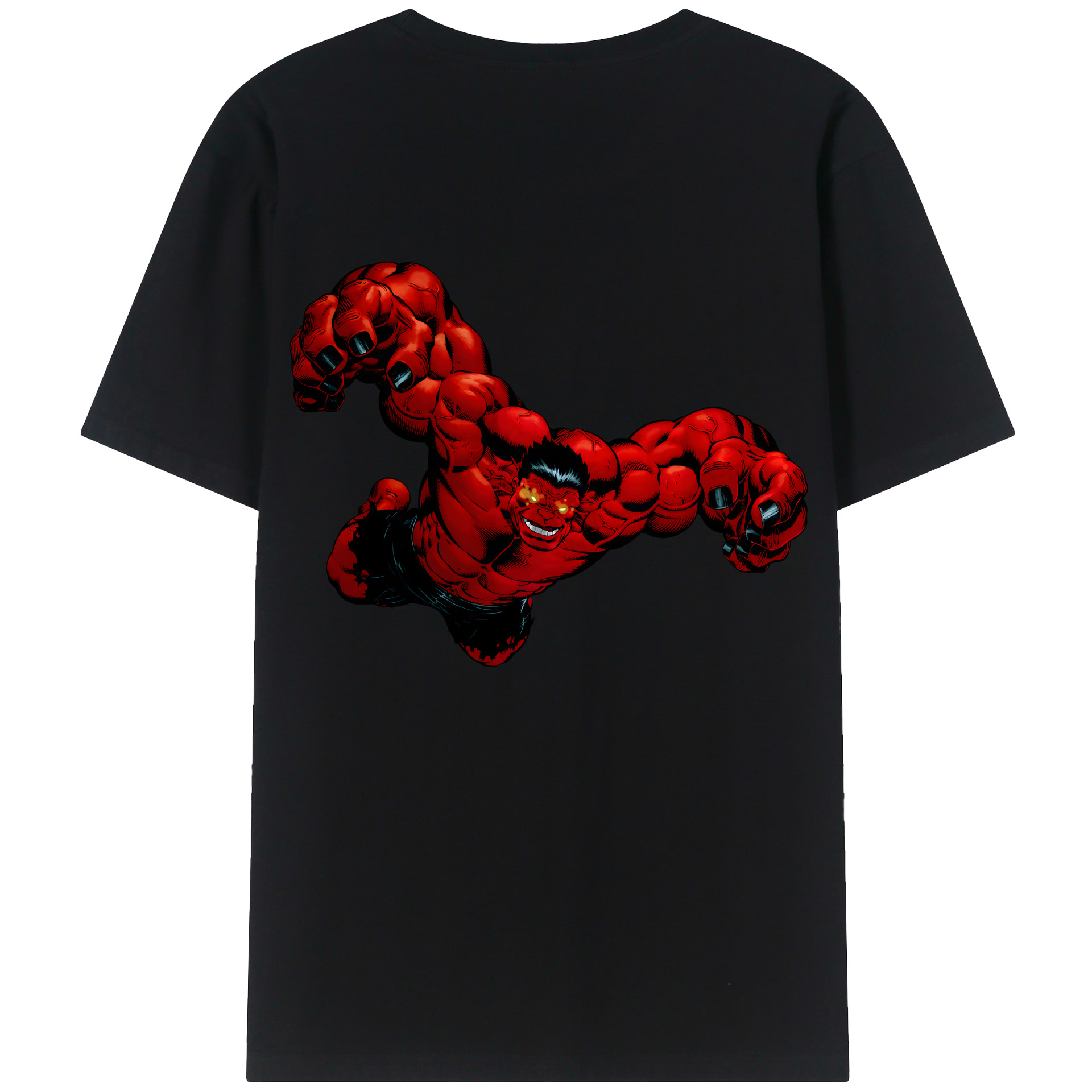 （画像用） アベンジャーズ The Avengers 綿100％半袖Tシャツ（背面プリント）