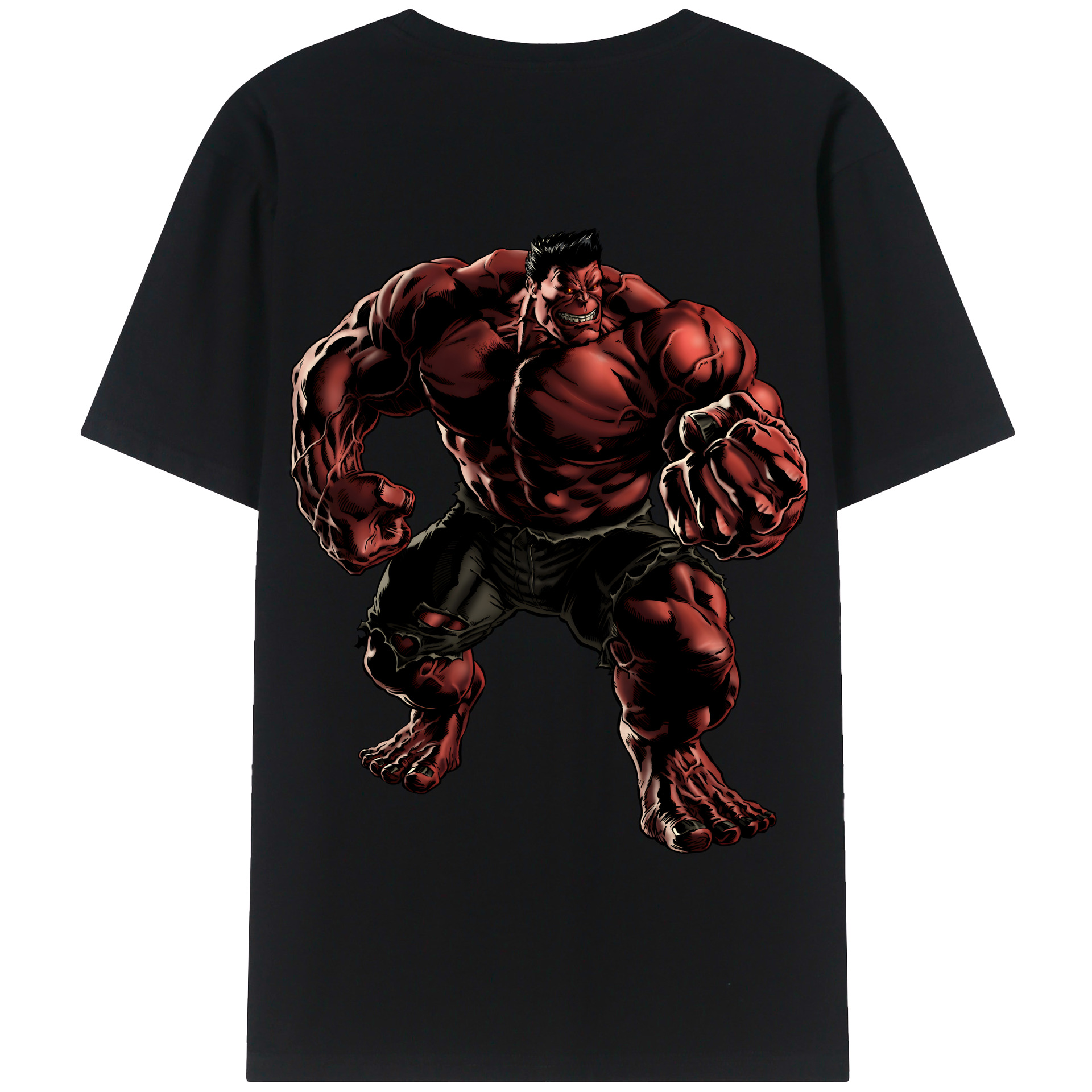（画像用） アベンジャーズ The Avengers 綿100％半袖Tシャツ（背面プリント）