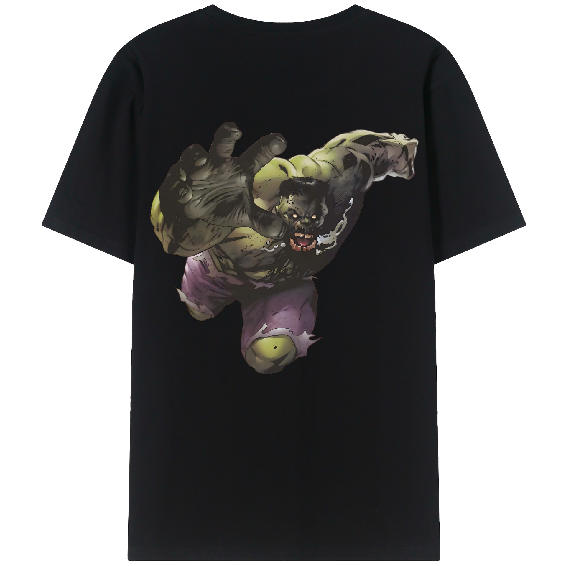 （画像用） アベンジャーズ The Avengers 綿100％半袖Tシャツ（背面プリント）