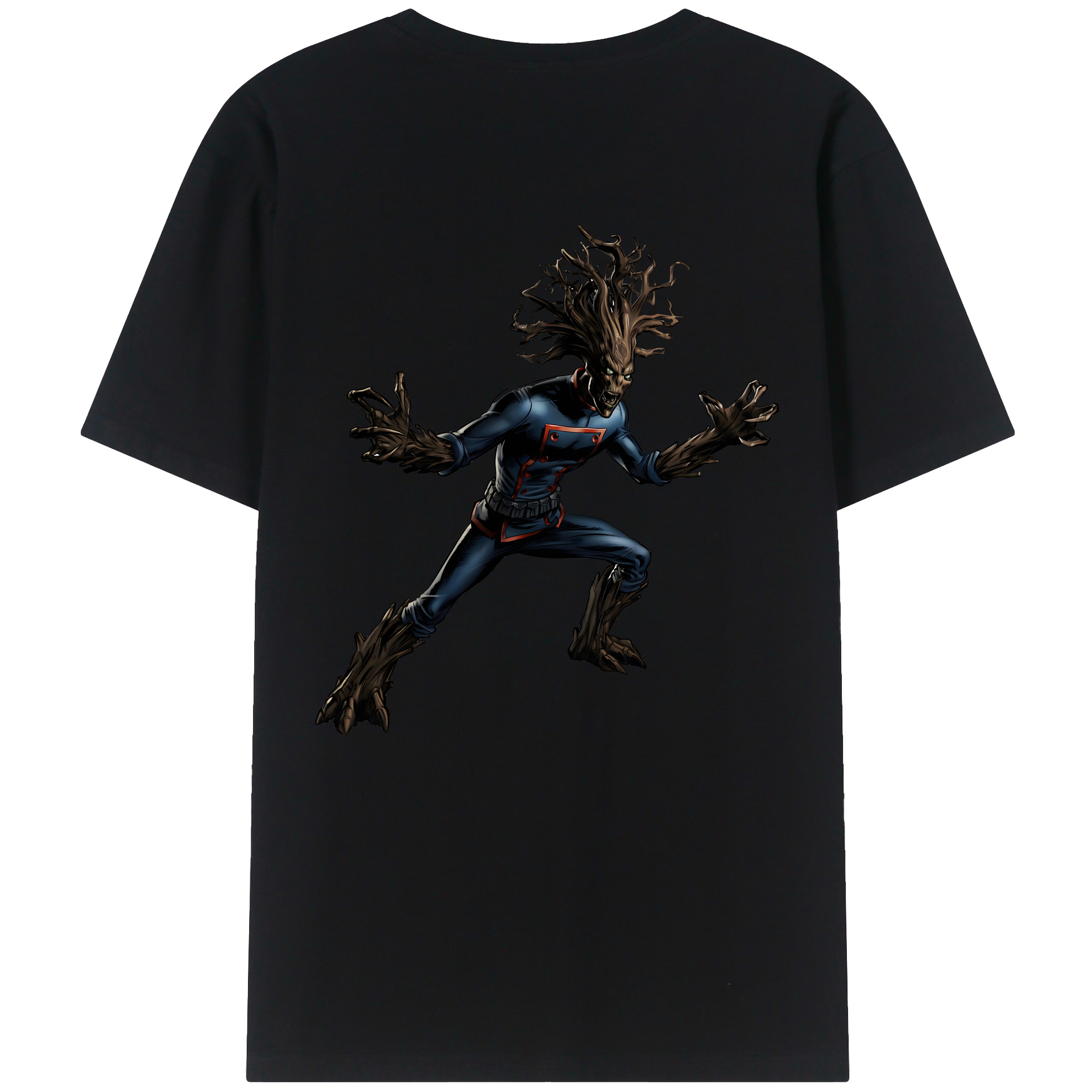 （画像用） アベンジャーズ The Avengers 綿100％半袖Tシャツ（背面プリント）