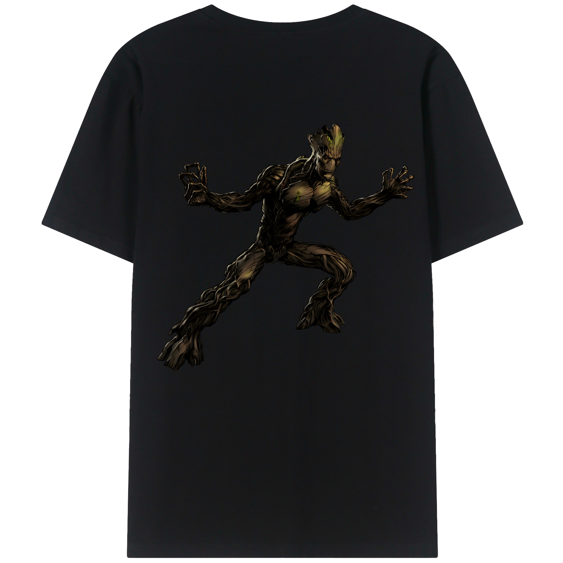 （画像用） アベンジャーズ The Avengers 綿100％半袖Tシャツ（背面プリント）