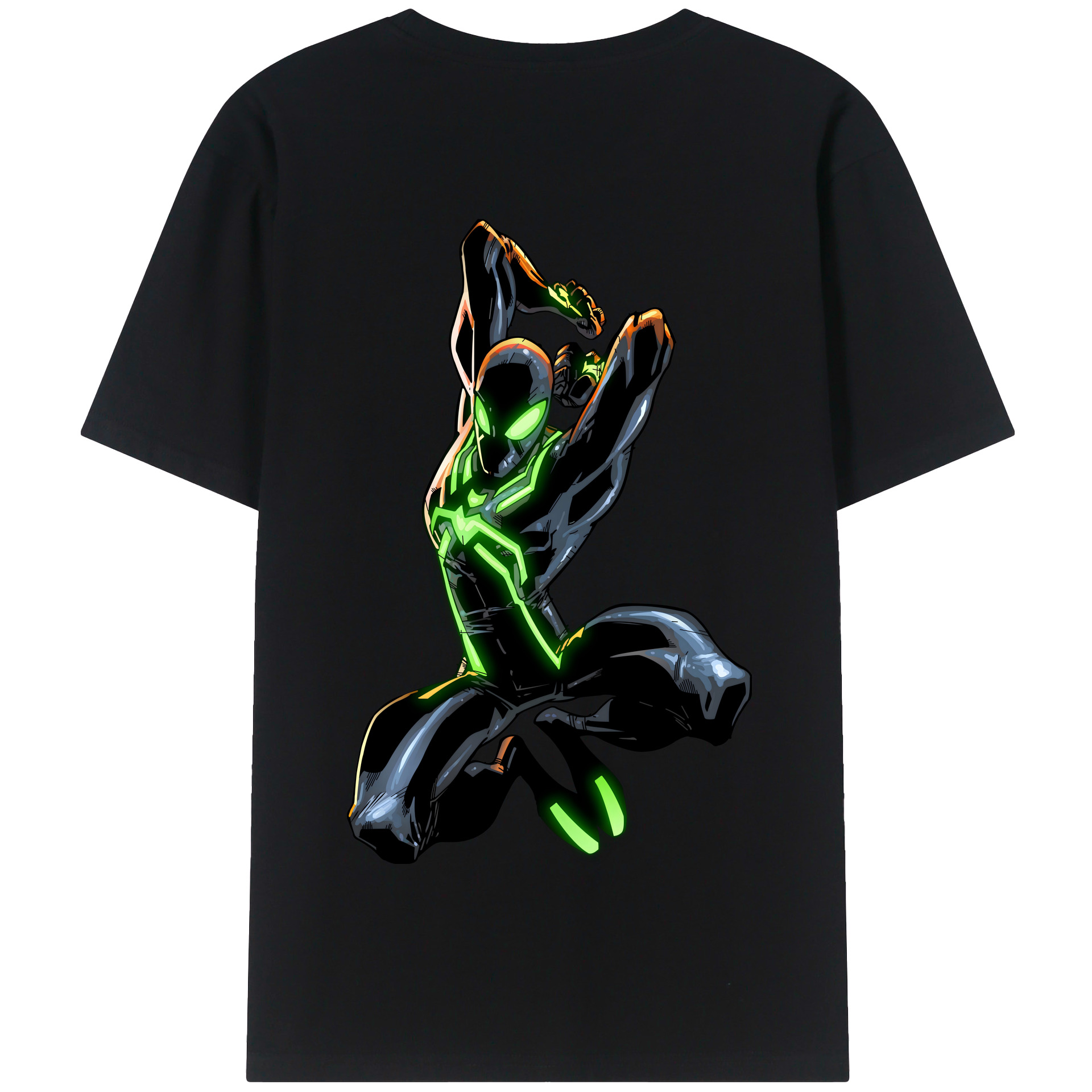 （画像用） アベンジャーズ The Avengers 綿100％半袖Tシャツ（背面プリント）