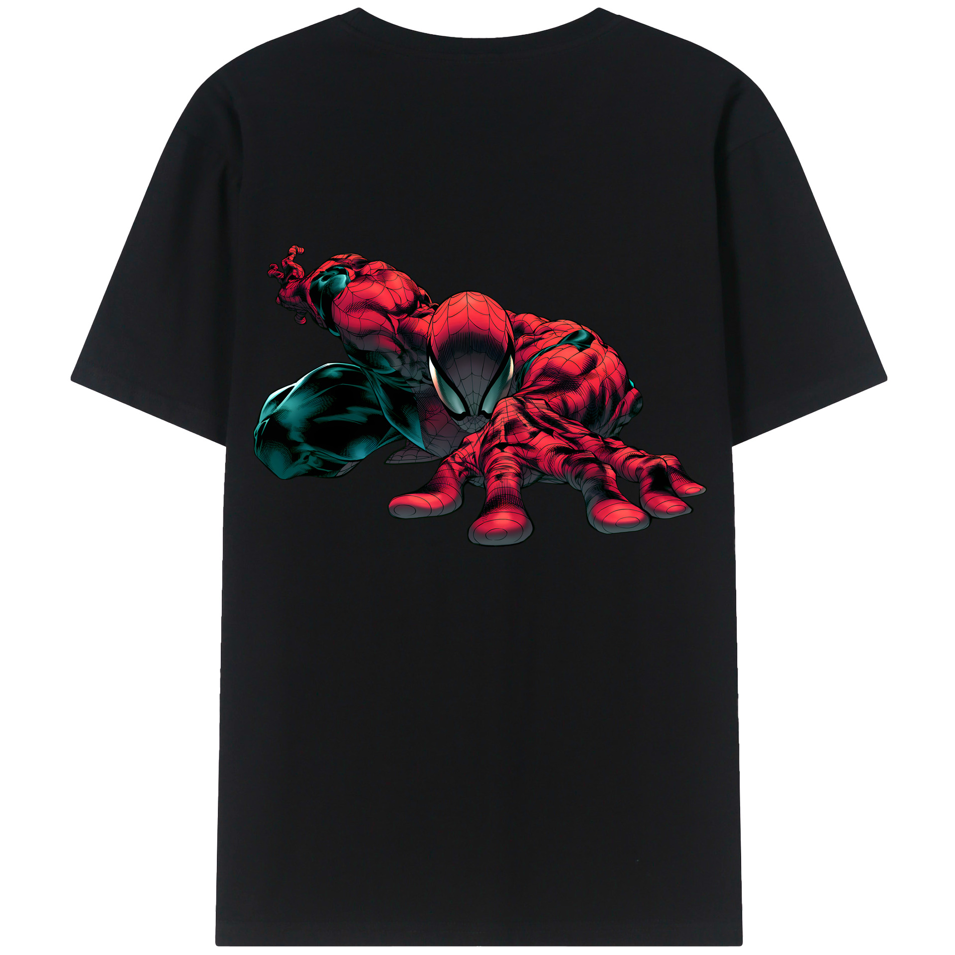 （画像用） アベンジャーズ The Avengers 綿100％半袖Tシャツ（背面プリント）
