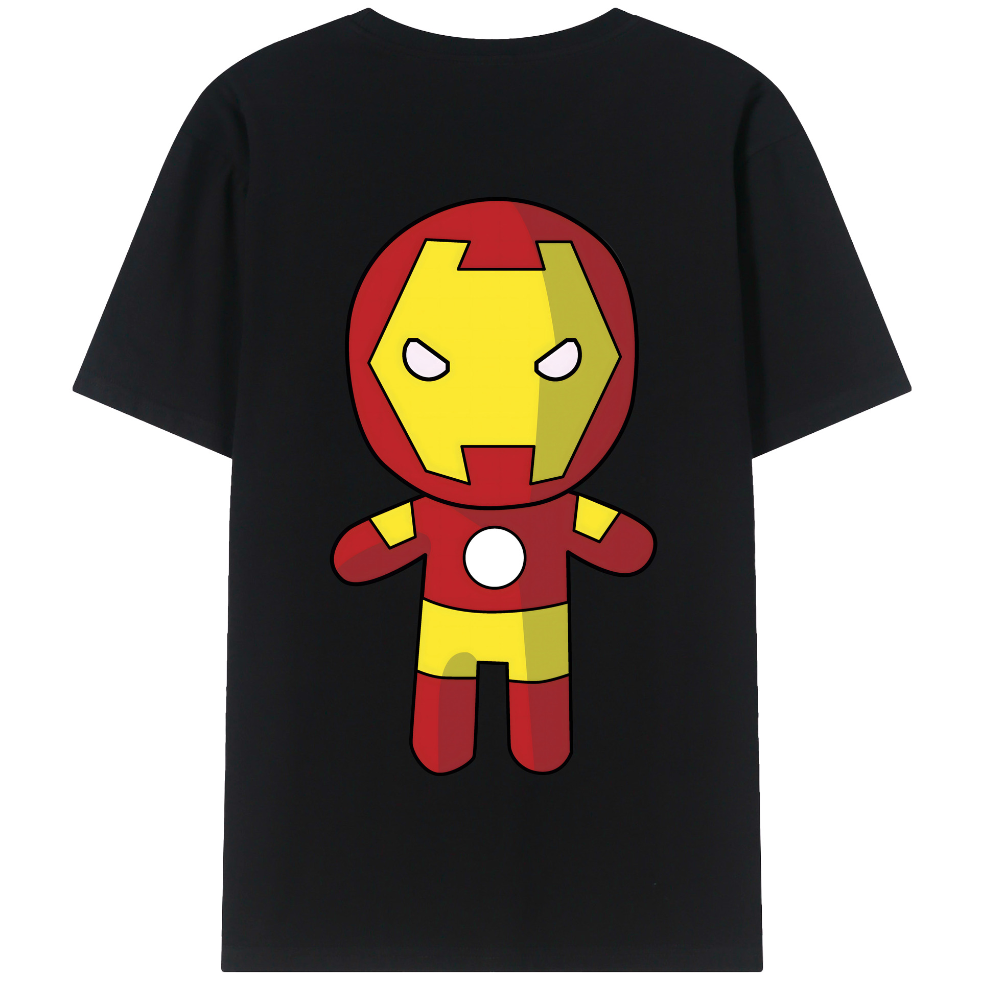 （画像用） アベンジャーズ The Avengers 綿100％半袖Tシャツ（背面プリント）