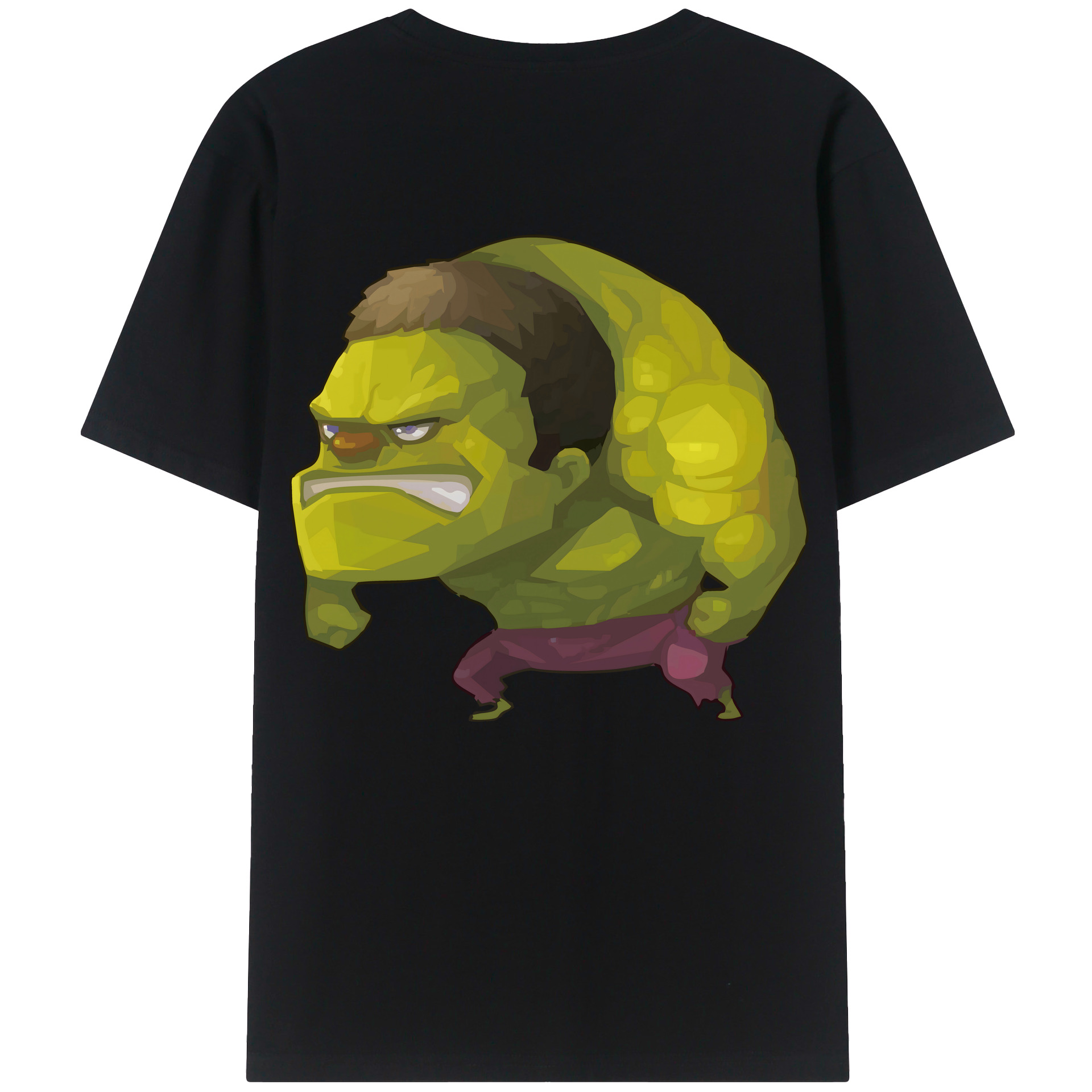 （画像用） アベンジャーズ The Avengers 綿100％半袖Tシャツ（背面プリント）