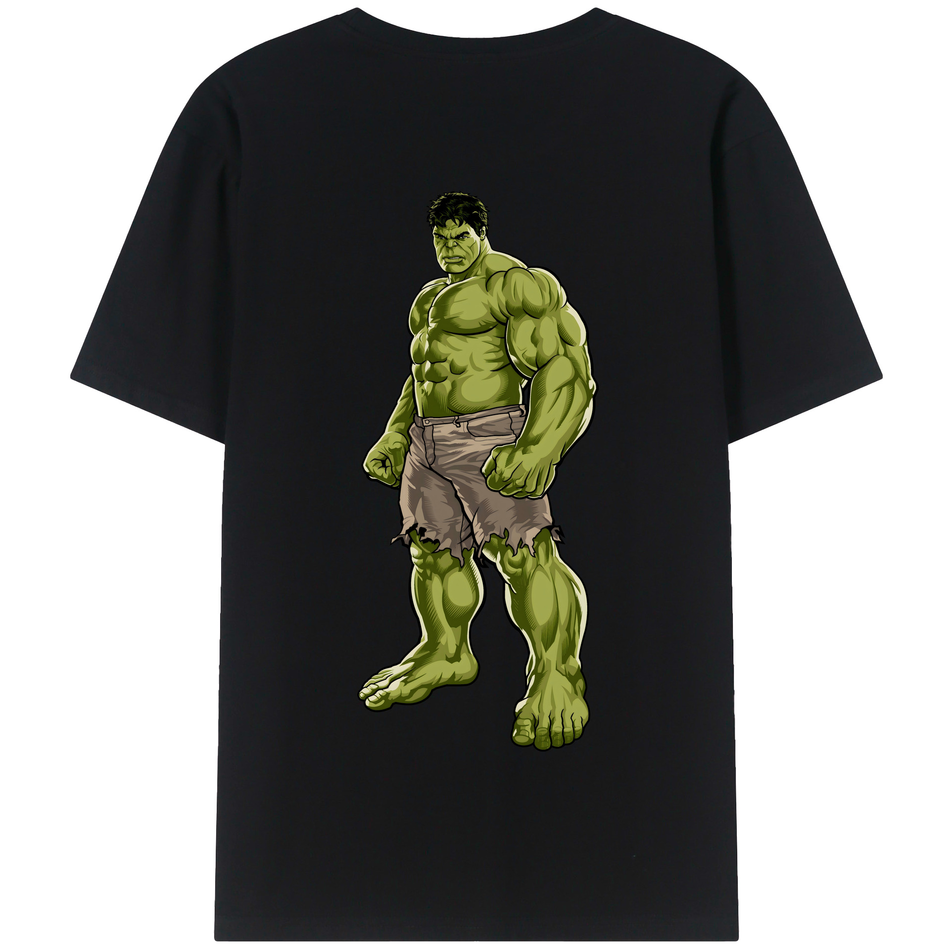（画像用） アベンジャーズ The Avengers 綿100％半袖Tシャツ（背面プリント）