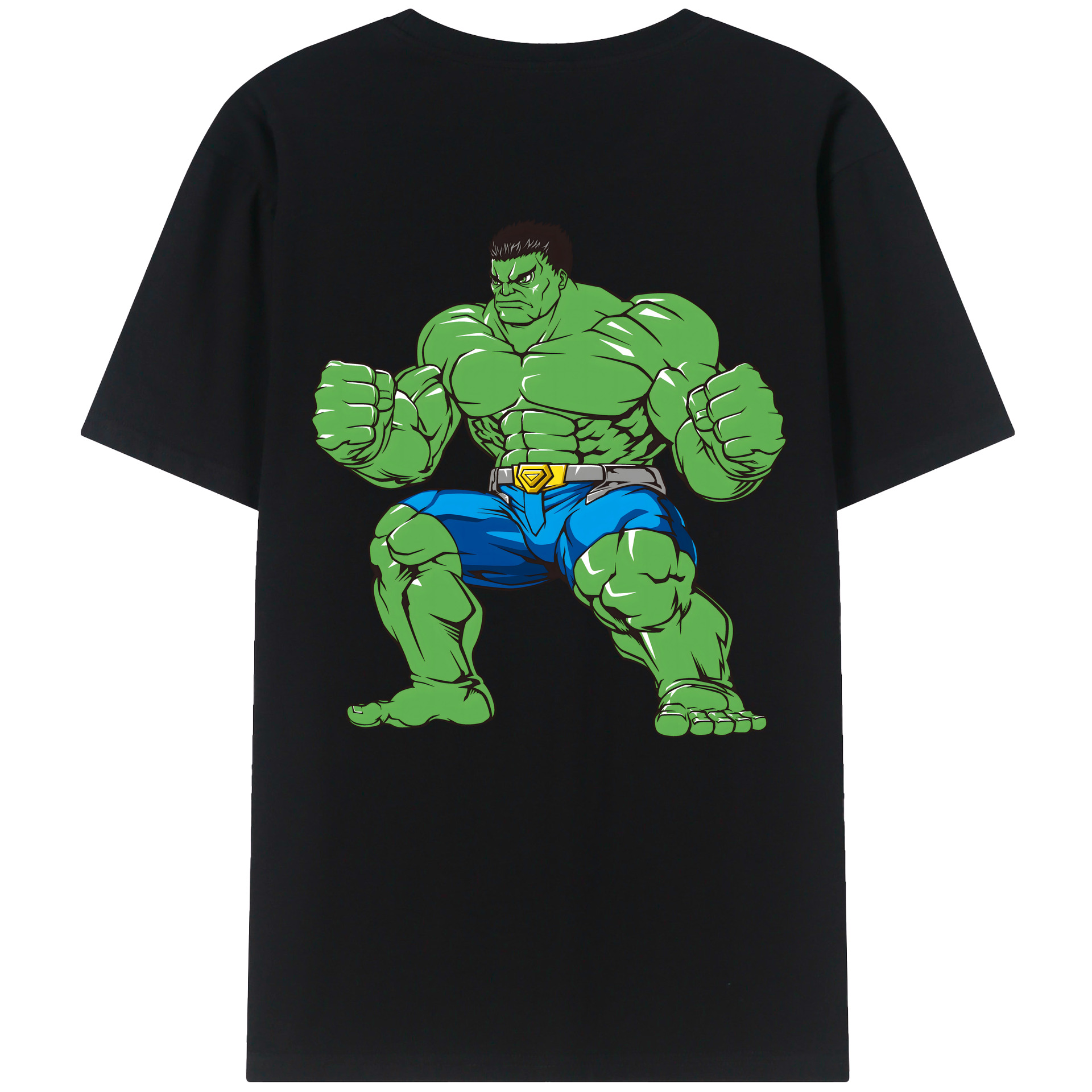 （画像用） アベンジャーズ The Avengers 綿100％半袖Tシャツ（背面プリント）