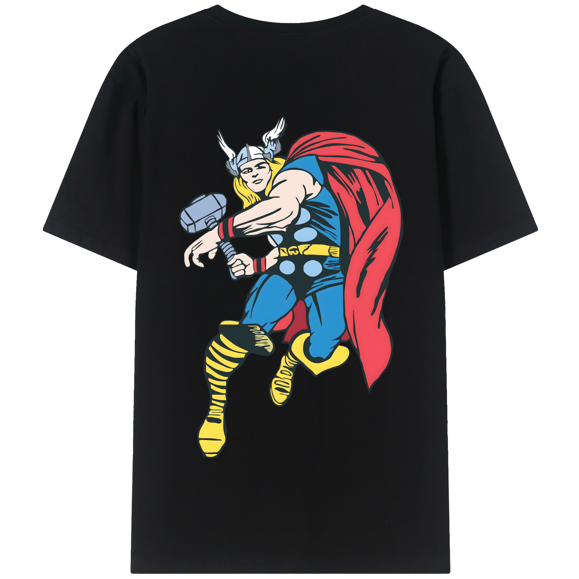 （画像用） アベンジャーズ The Avengers 綿100％半袖Tシャツ（背面プリント）