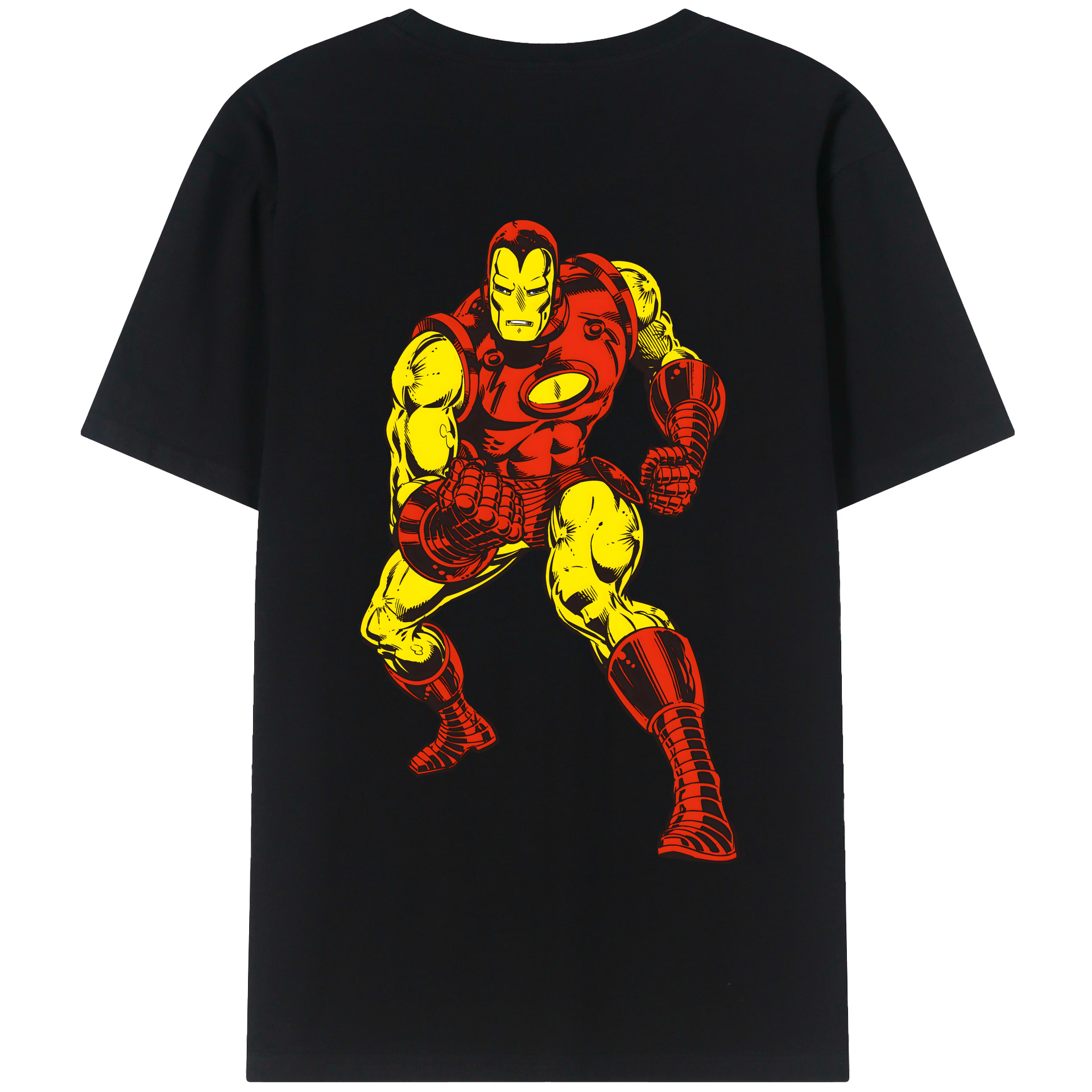 （画像用） アベンジャーズ The Avengers 綿100％半袖Tシャツ（背面プリント）