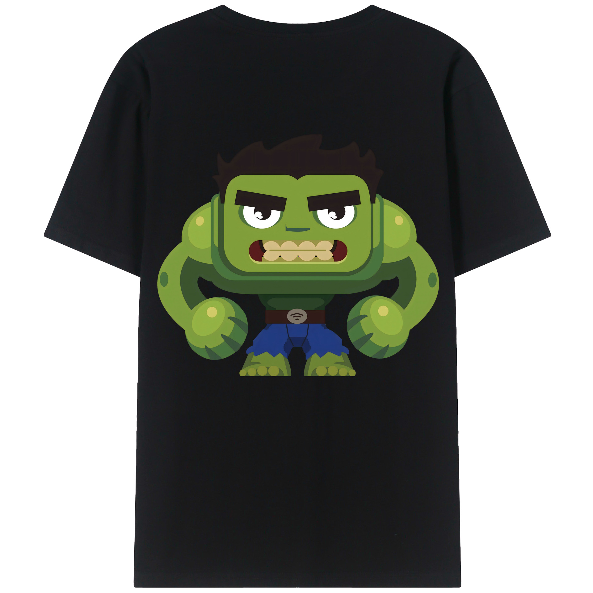 （画像用） アベンジャーズ The Avengers 綿100％半袖Tシャツ（背面プリント）